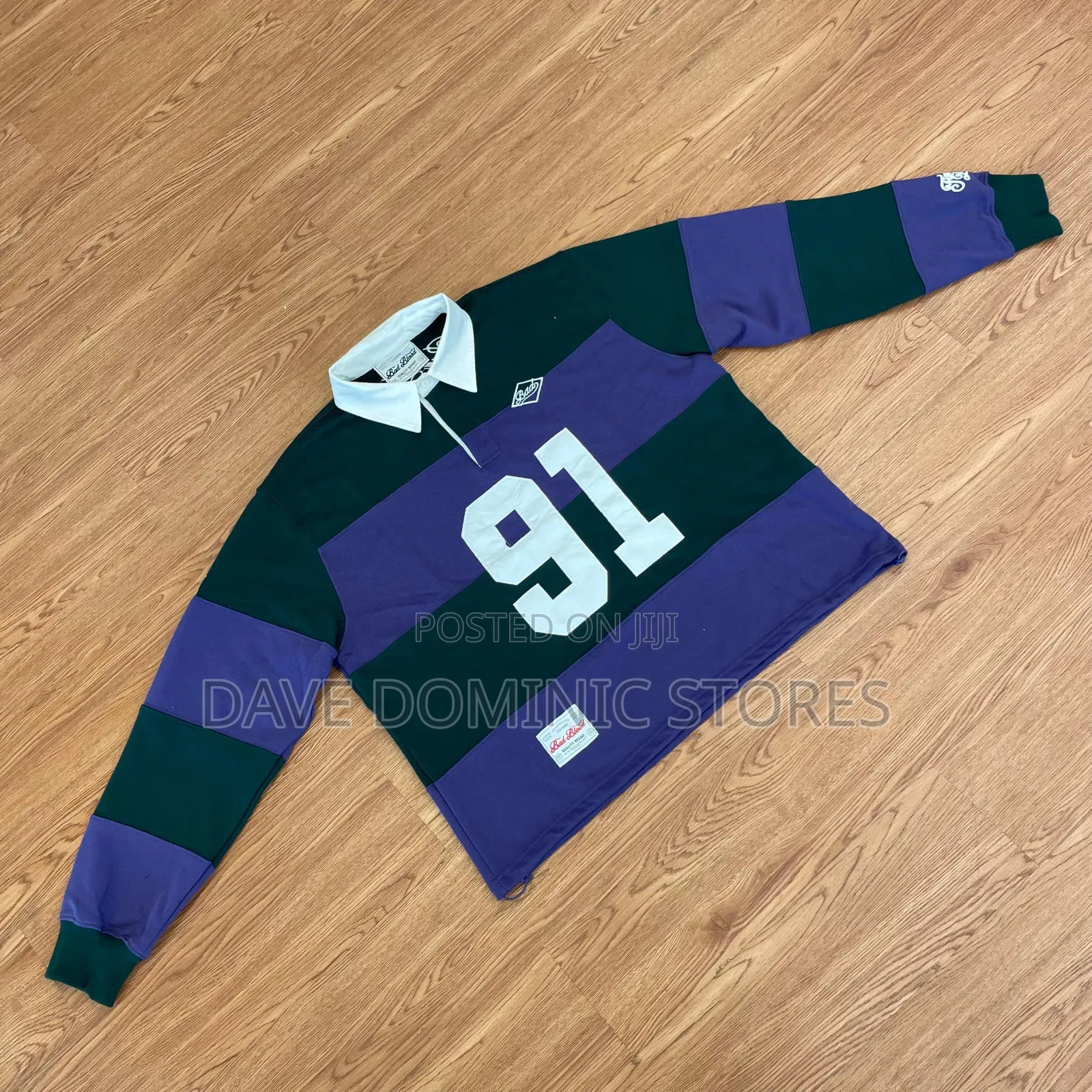 Badblood Rugby Sweatshirt Purple