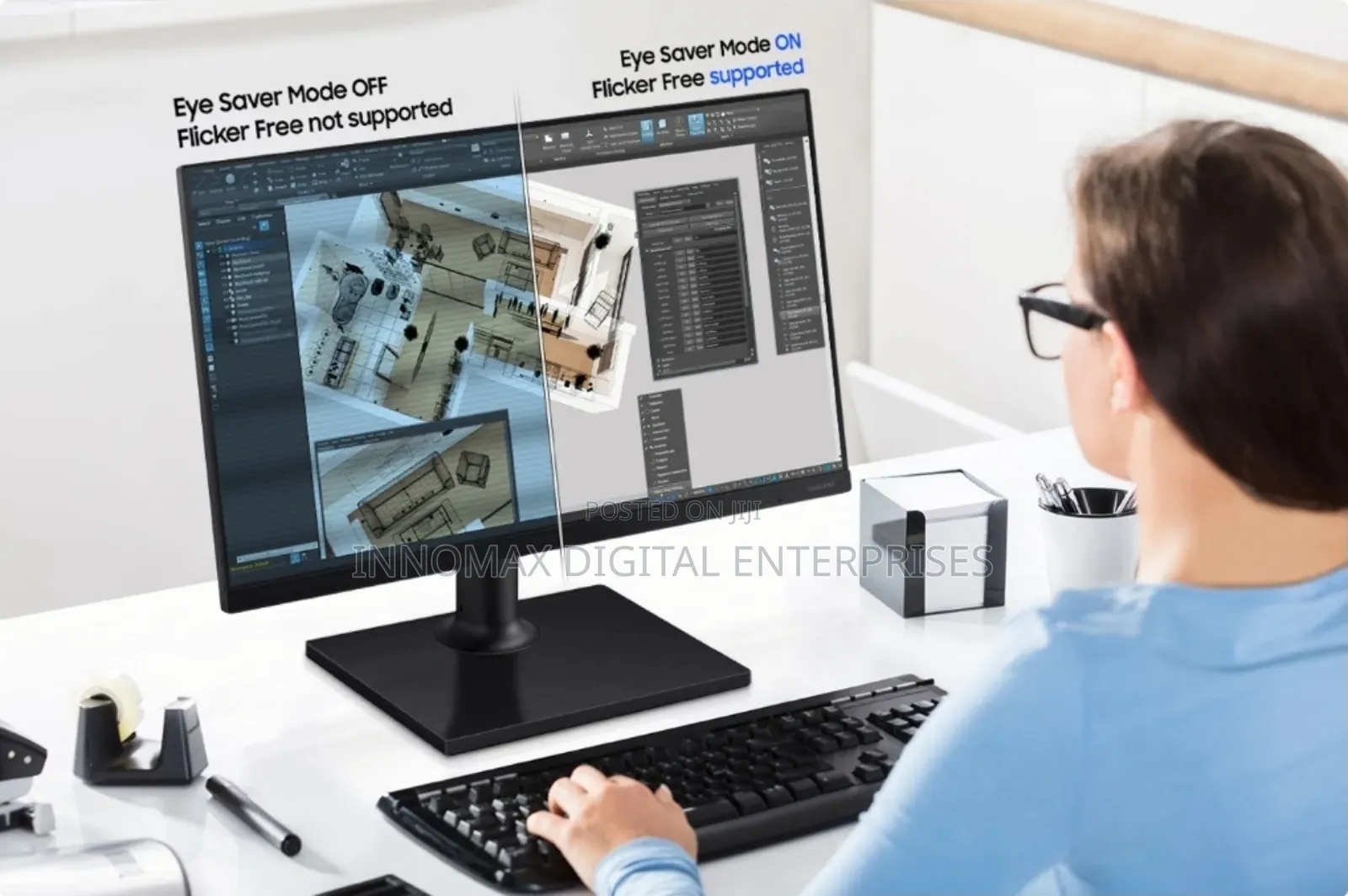 Samsung 27-inch Ips Frameless Fhd 1080p Led Hdmi Monitor