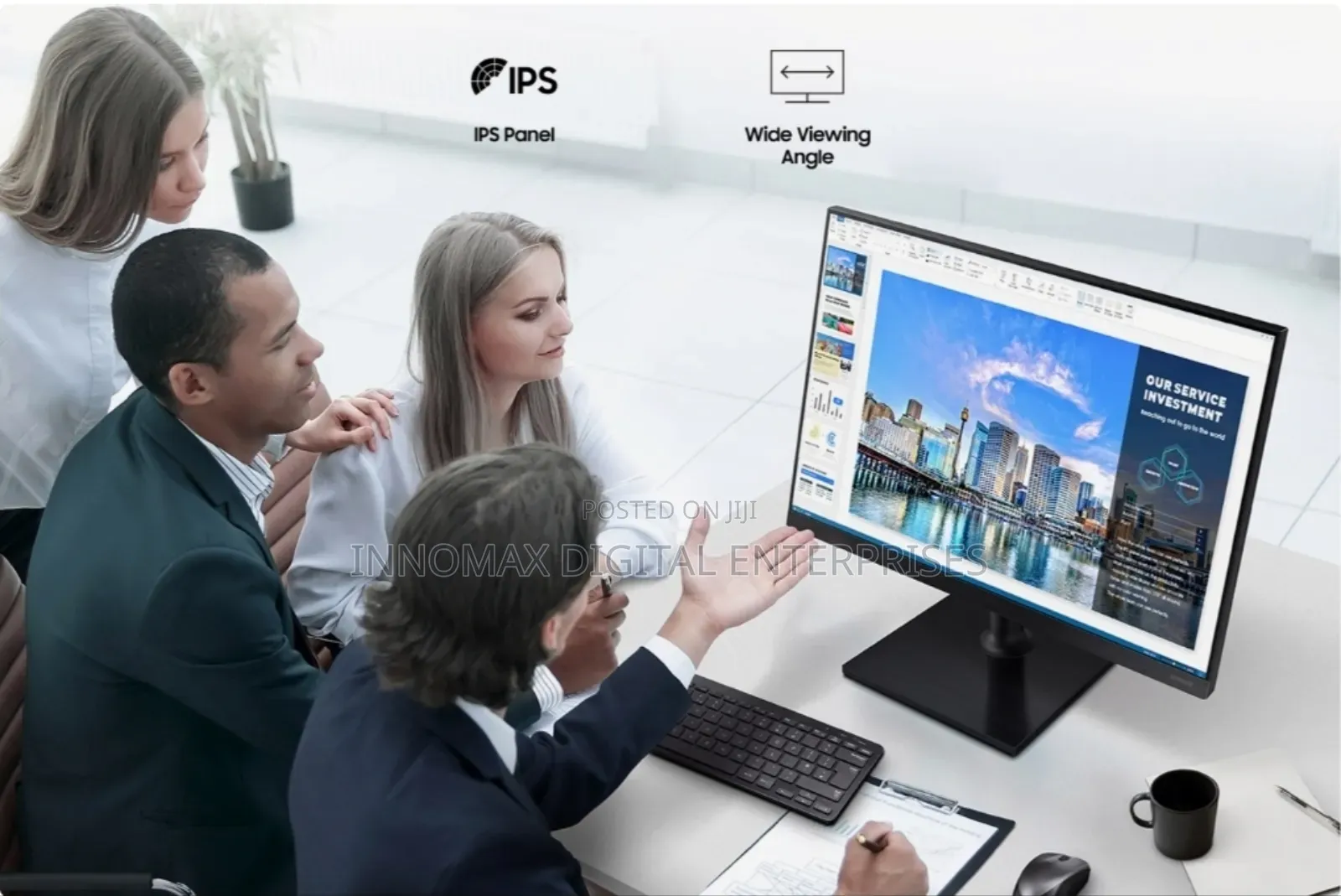 Samsung 27-inch Ips Frameless Fhd 1080p Led Hdmi Monitor