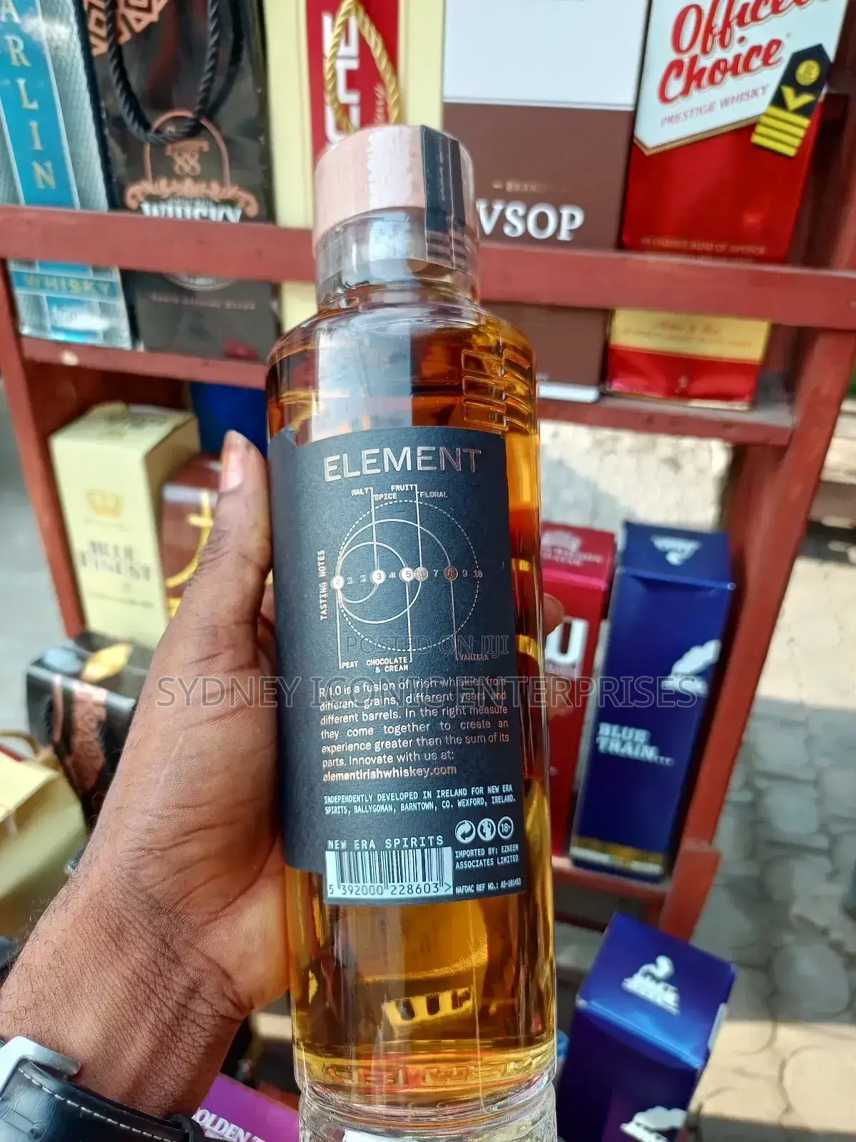 Element Irish Whiskey- Carton by 12 Bottles