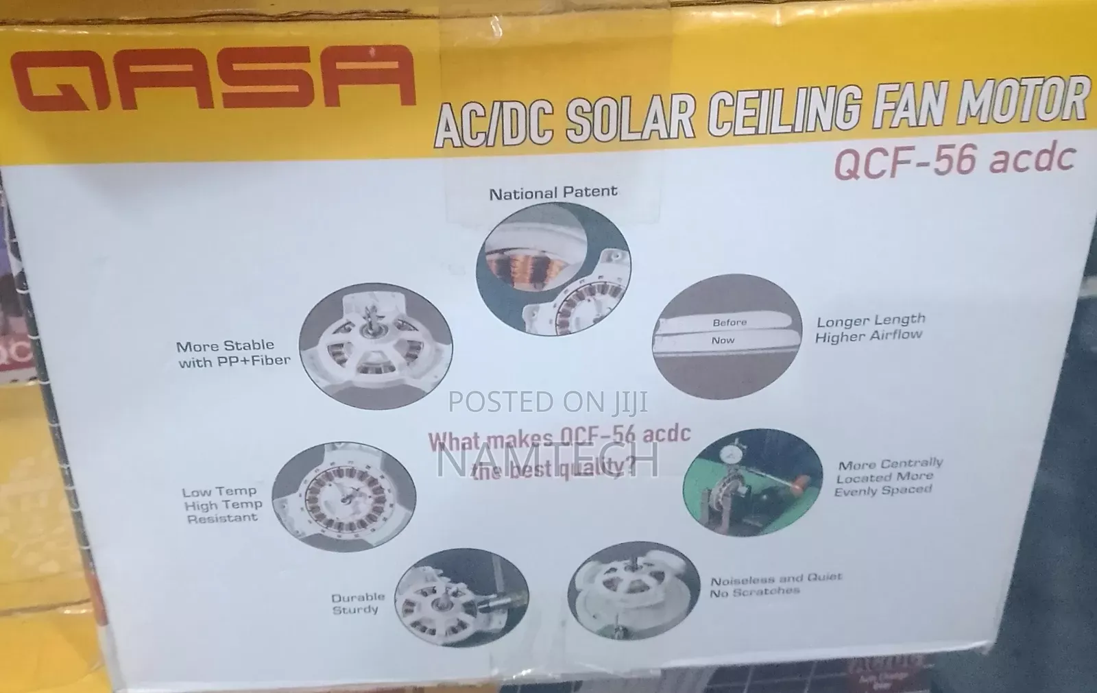 Qasa Ac/Dc Ceiling Fan