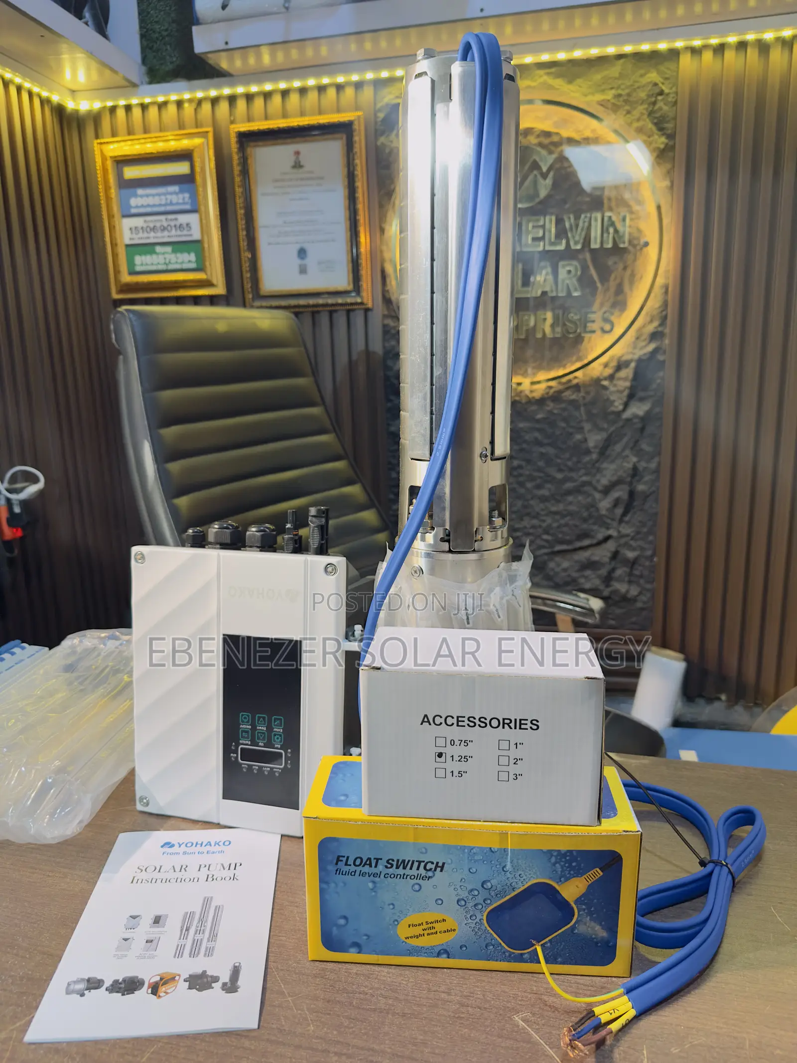 2hp Yohako Solar Pumping Machine