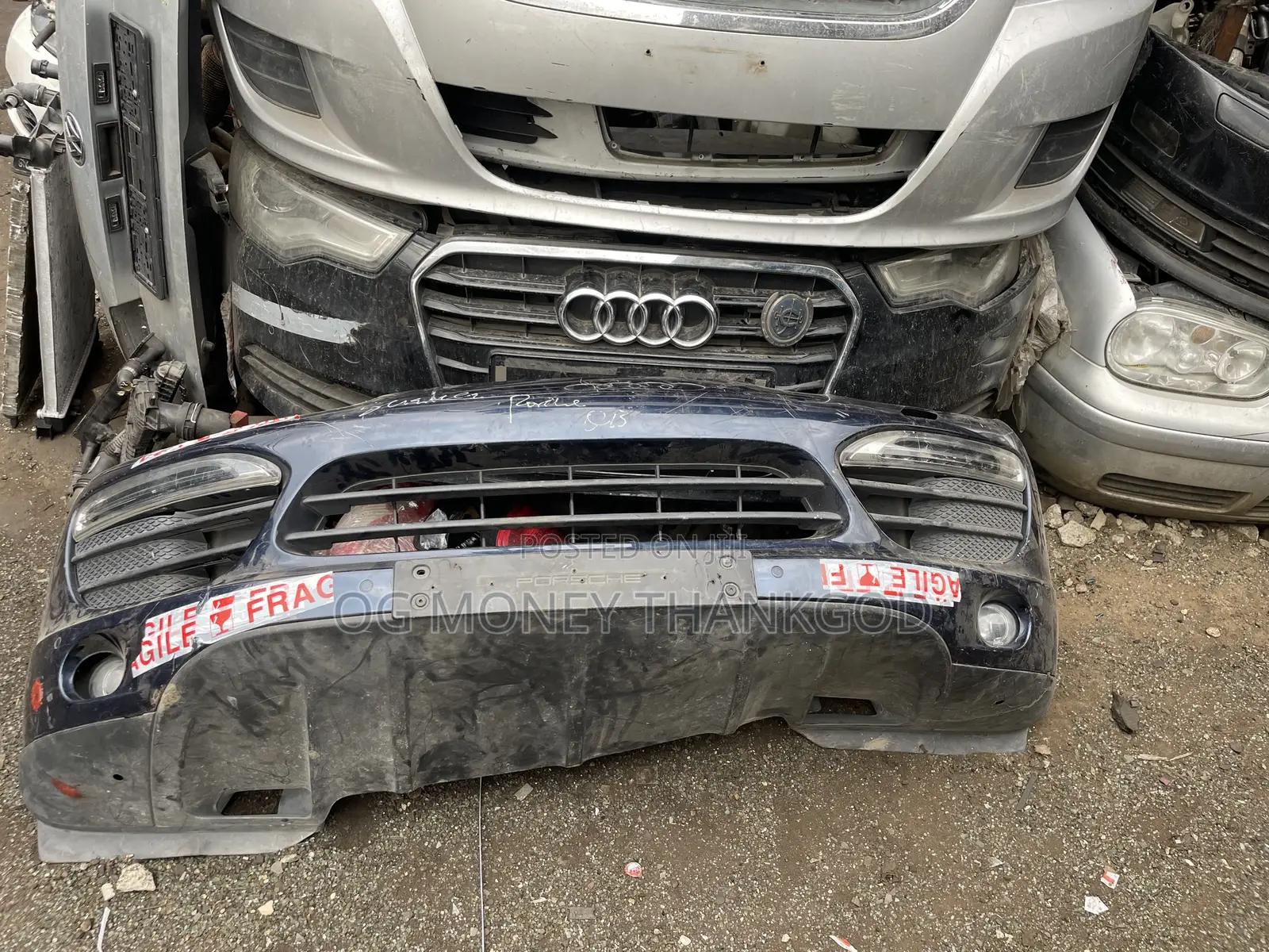 Front Bumper Porsche Cayenne 2013