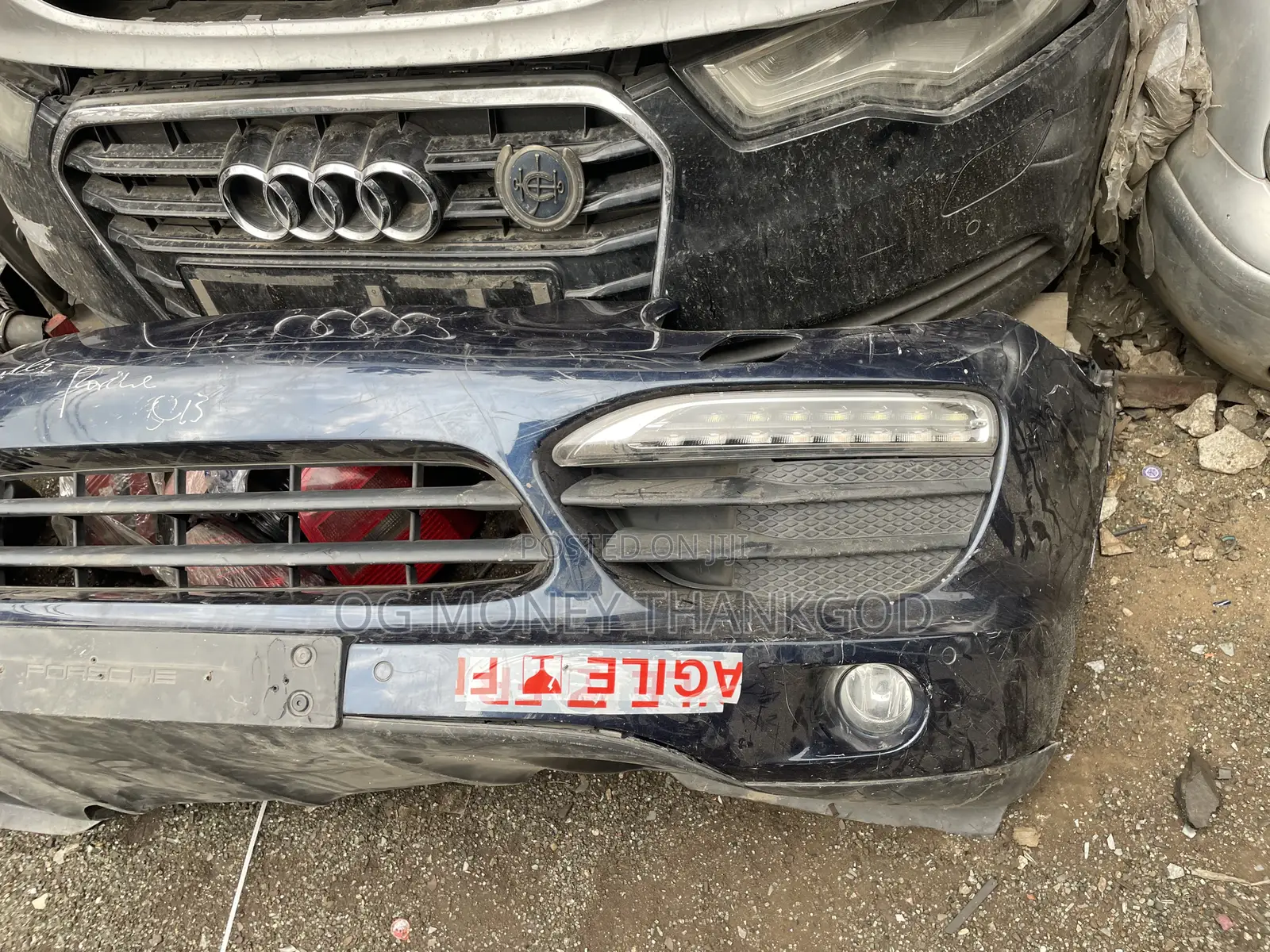 Front Bumper Porsche Cayenne 2013