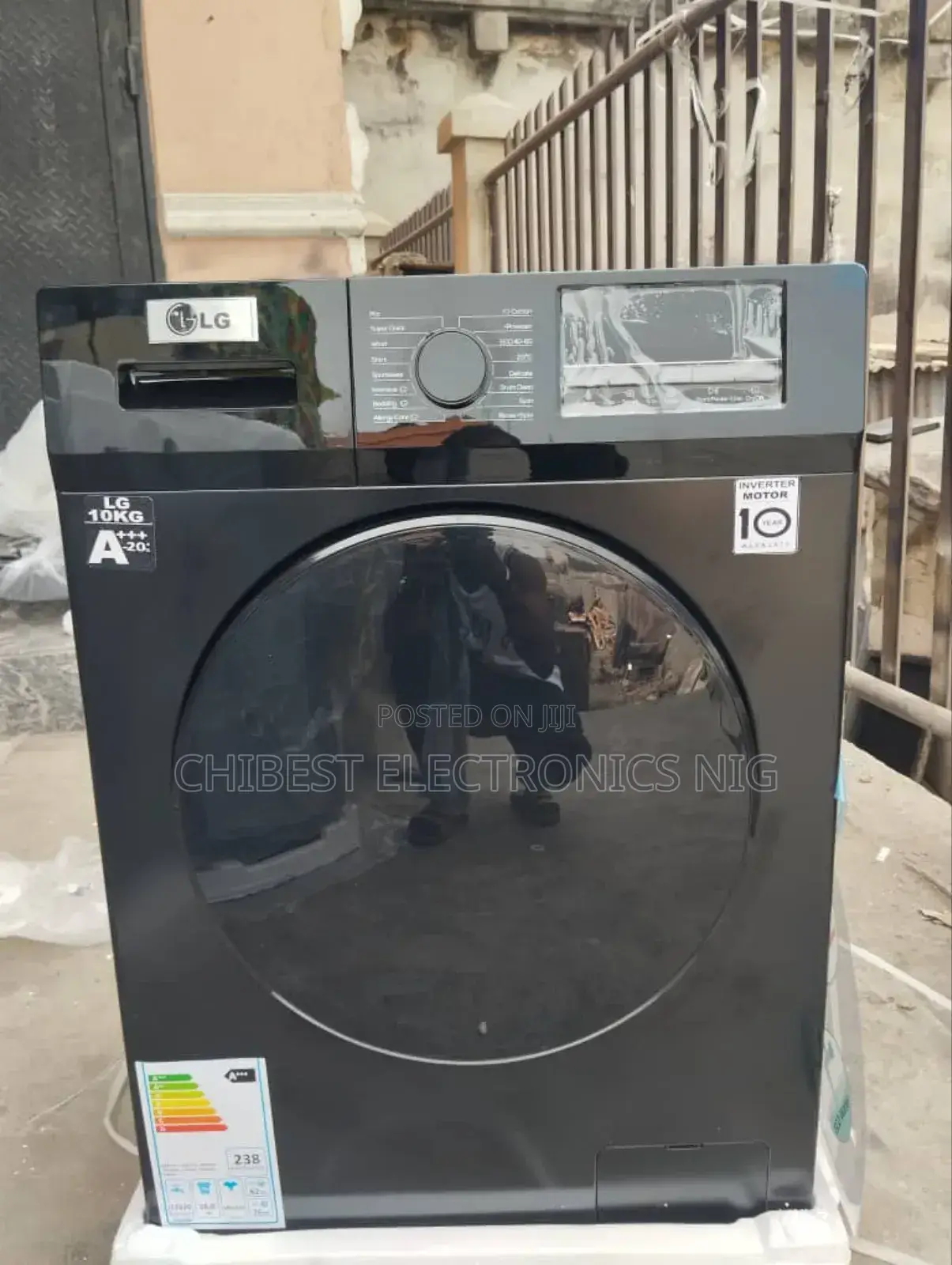 Original Lg 10kg Inverter Washing Machine Front Lord Washer Spini