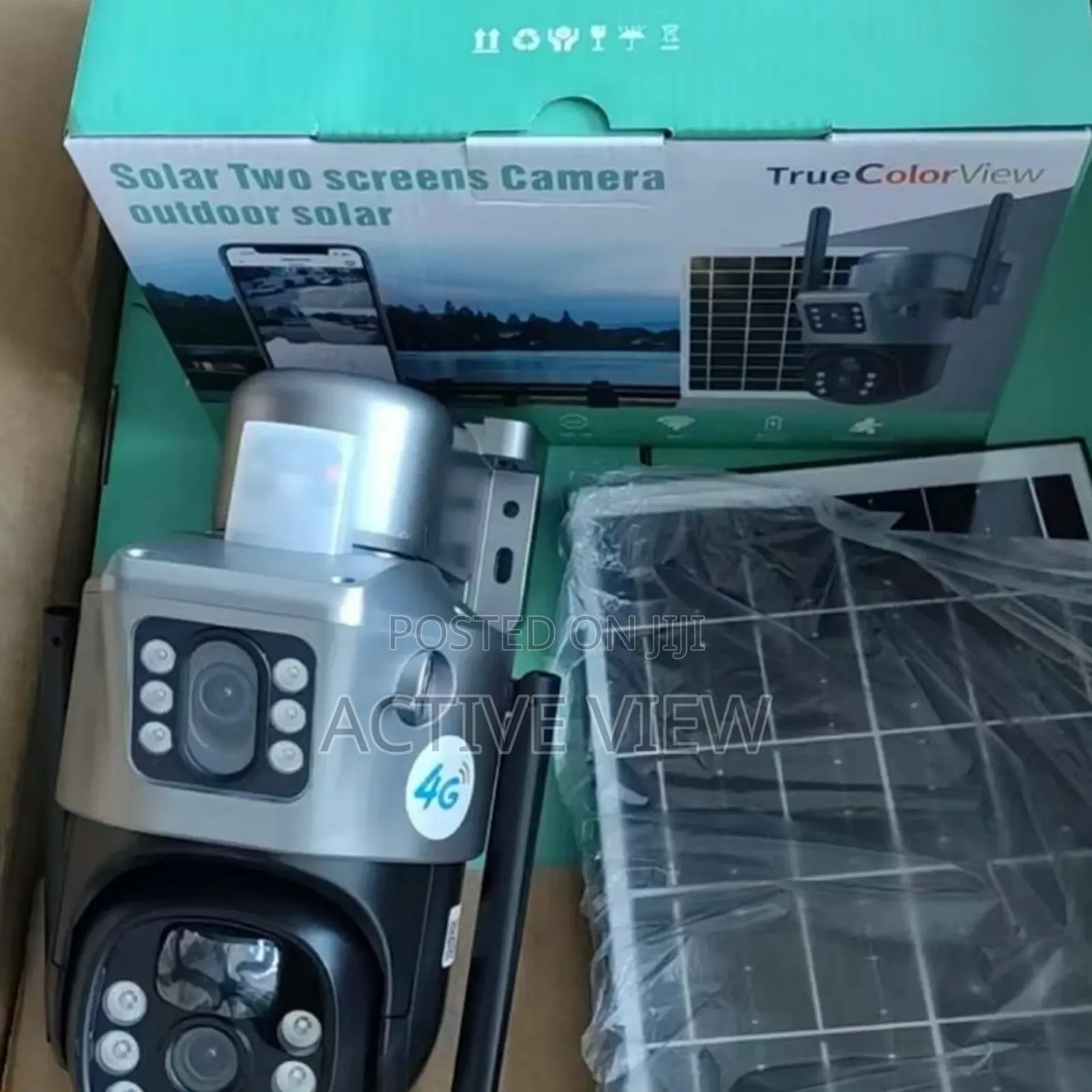 Dual 4g Security PTZ Camera Solar Camera