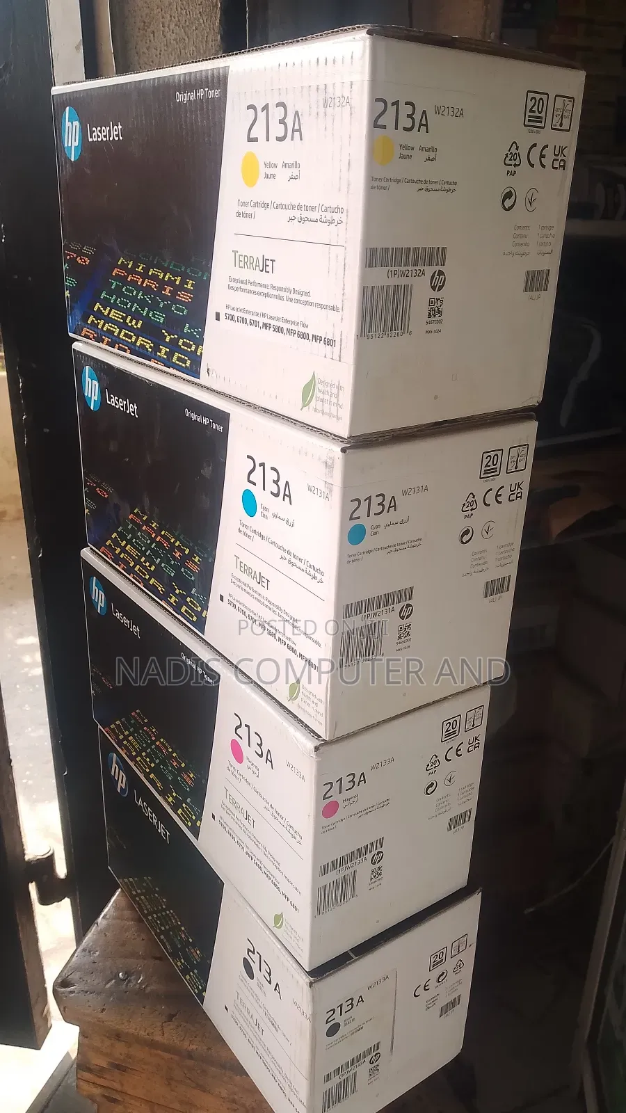 Genuine Hp Printer Toner 213a
