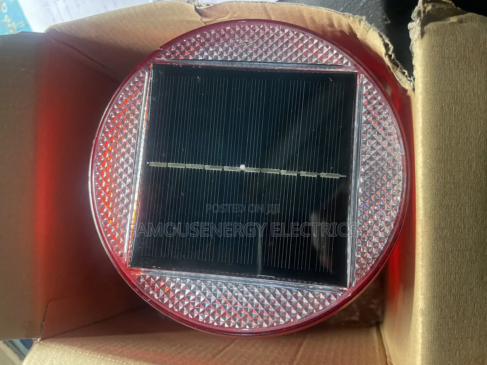 Aviation Safety Light , Big Size Solar Powered With Magnetic Base