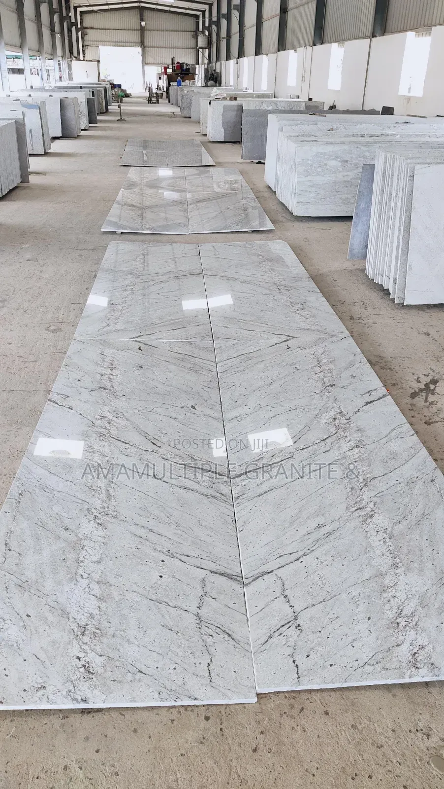 Granite Ivory White Slabs