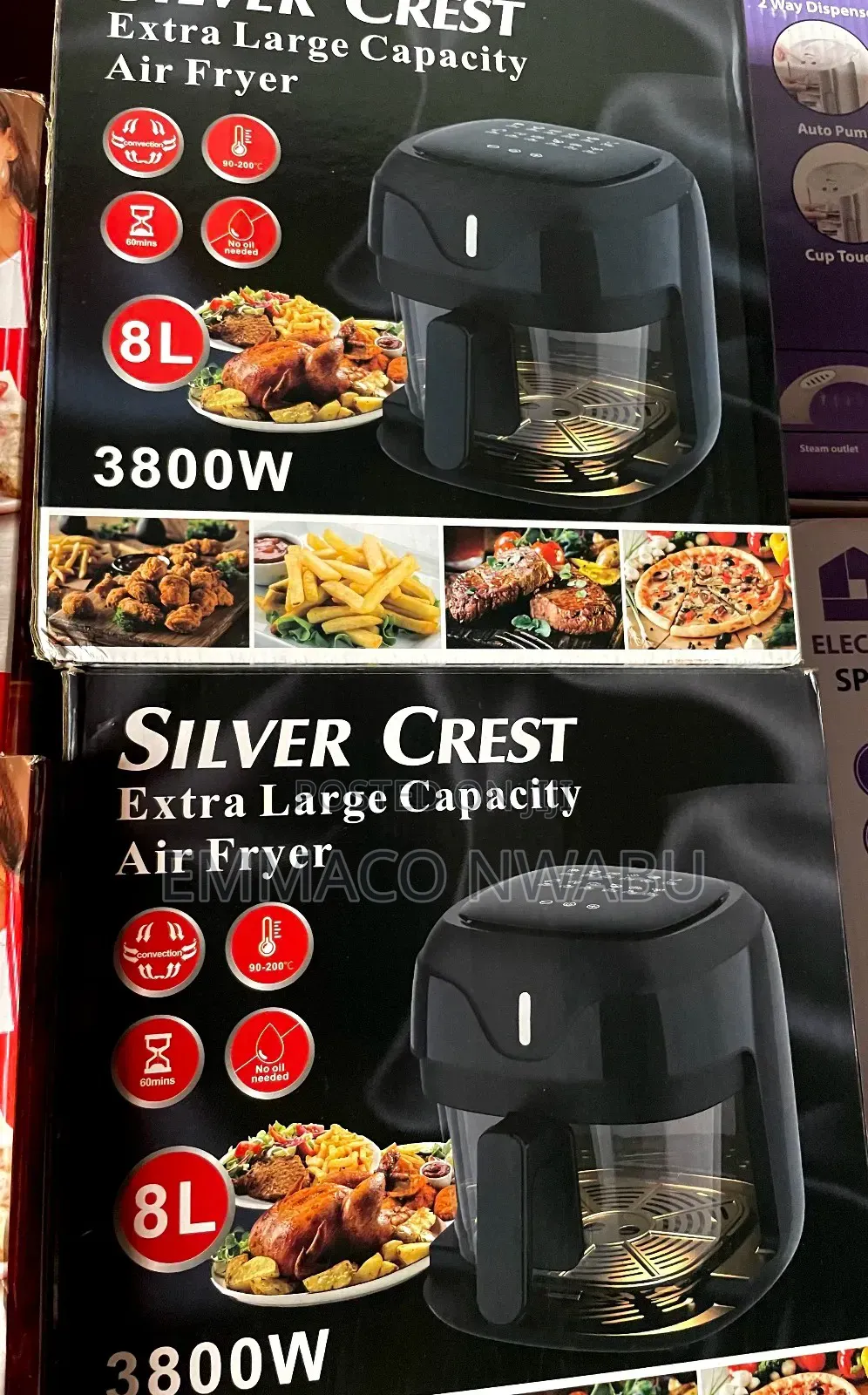 Silver Crest 8liters Airfryer
