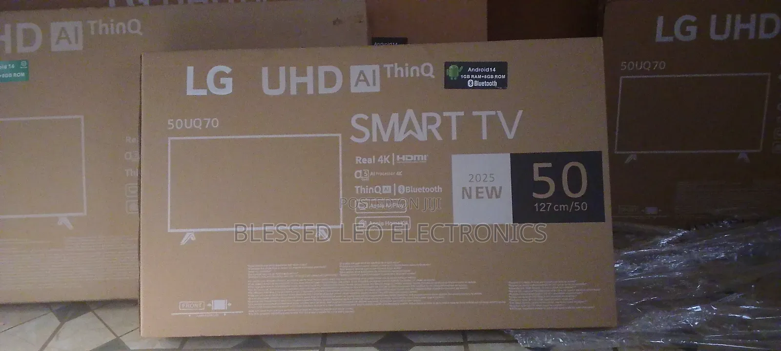 50 Inches With High Quality Smart Tv