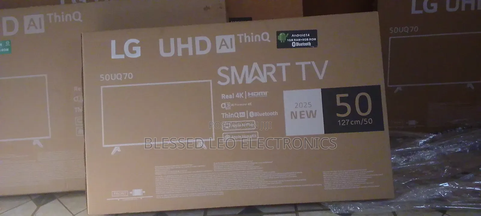 50 Inches With High Quality Smart Tv