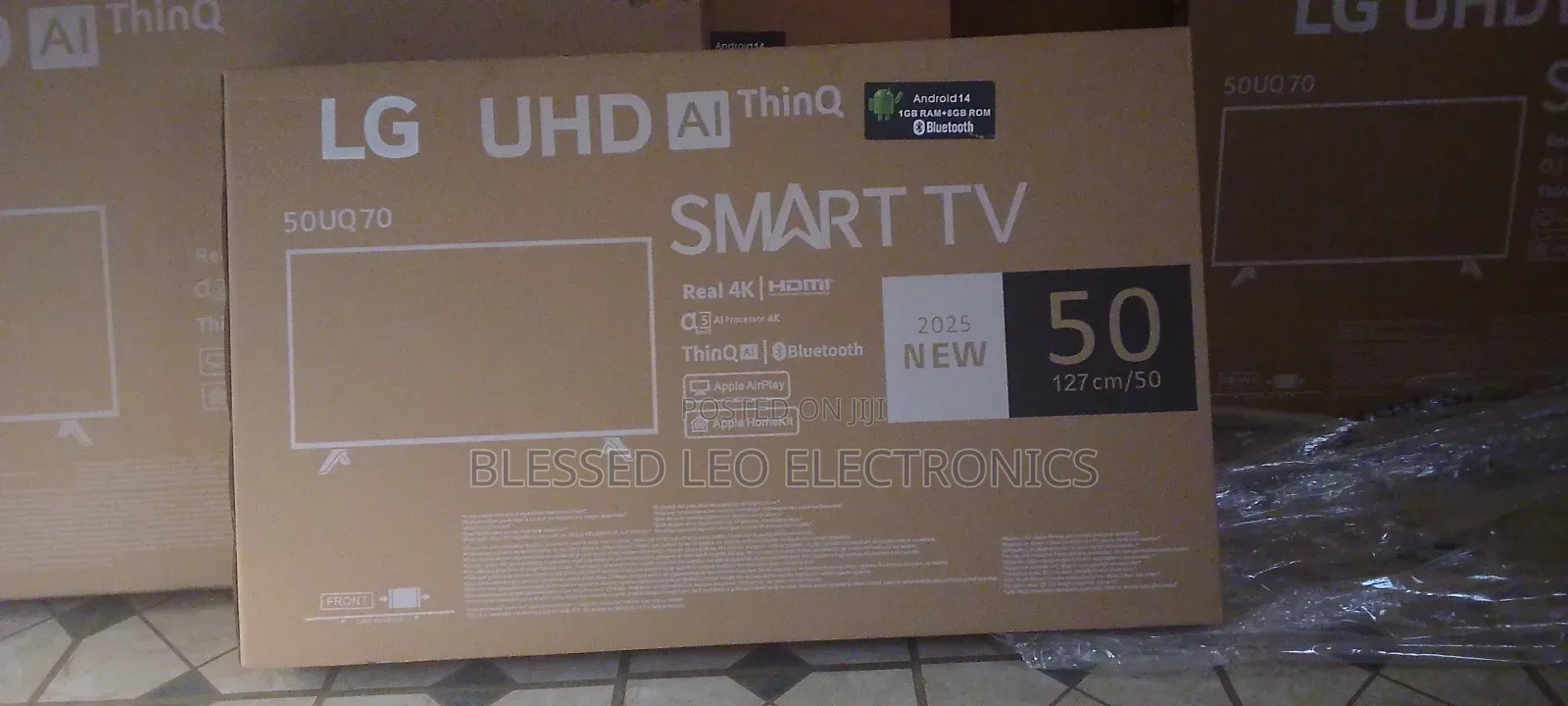 50 Inches With Vibrant Colored Cloud