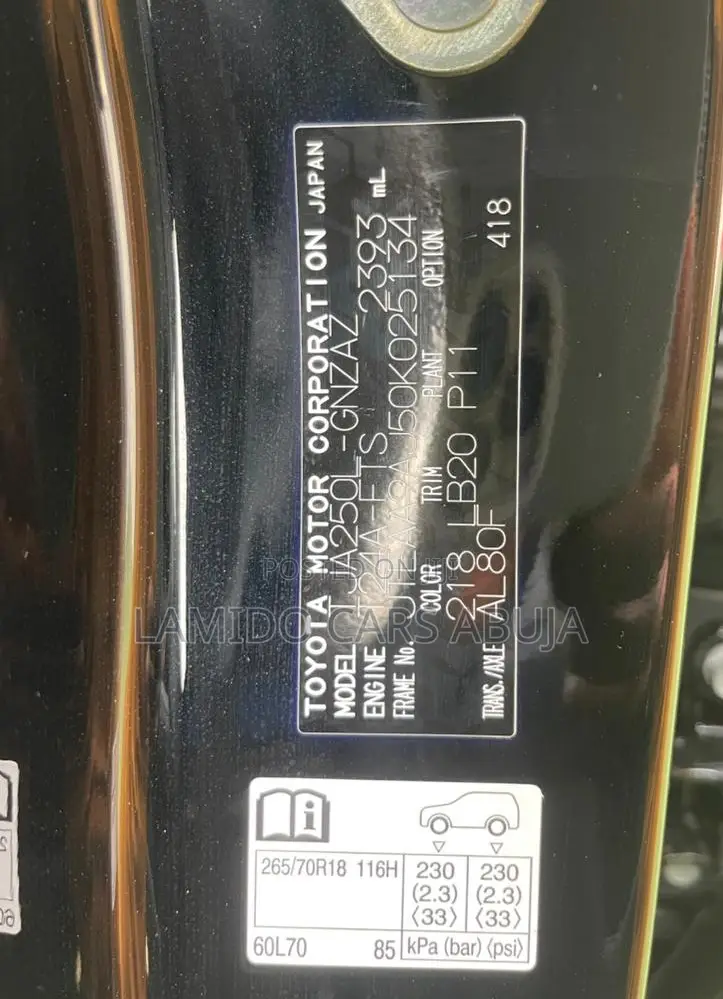 New Toyota Land Cruiser LC300 2025 Black