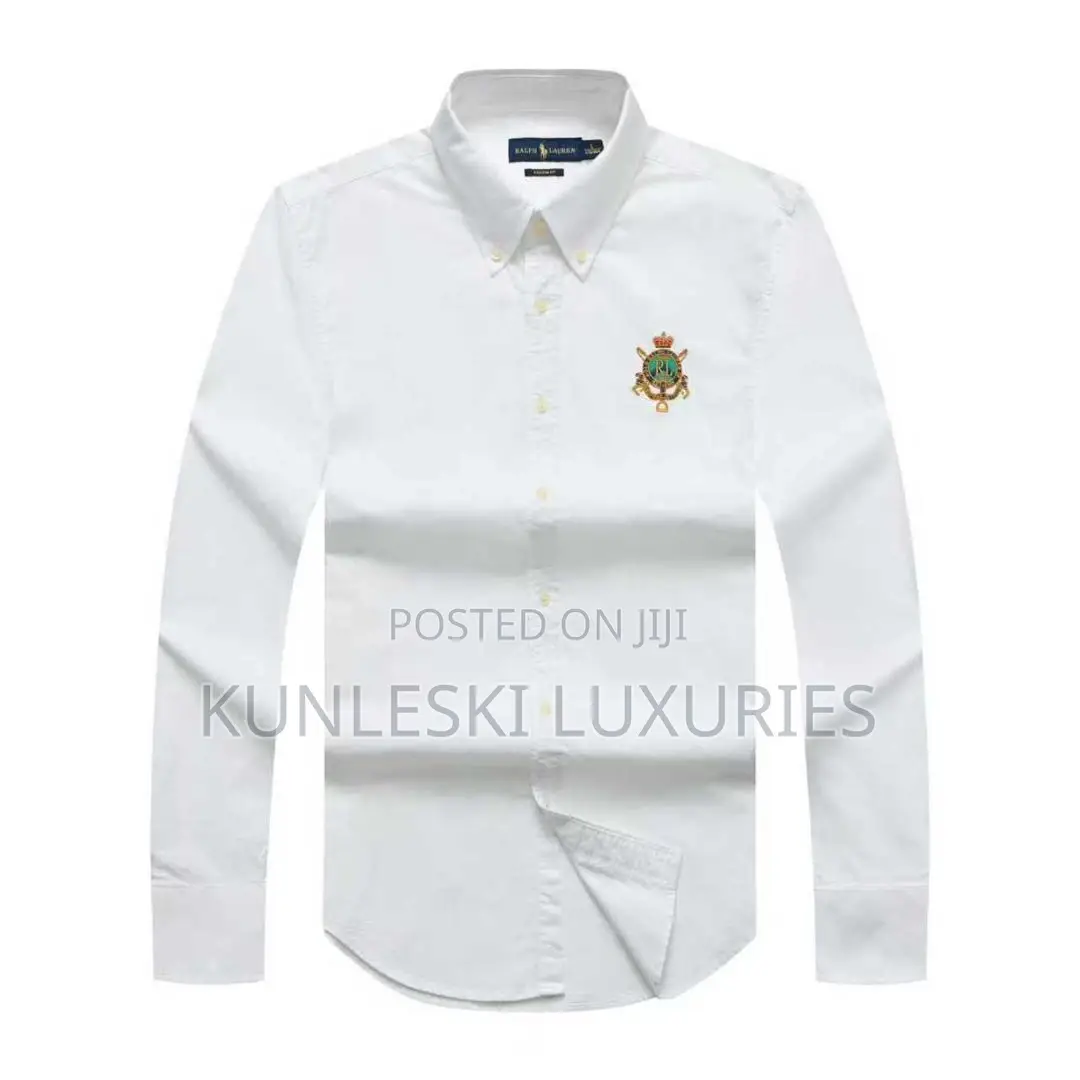 Original Polo Ralph Lauren Big Badges Crest Long Sleeve Shirt
