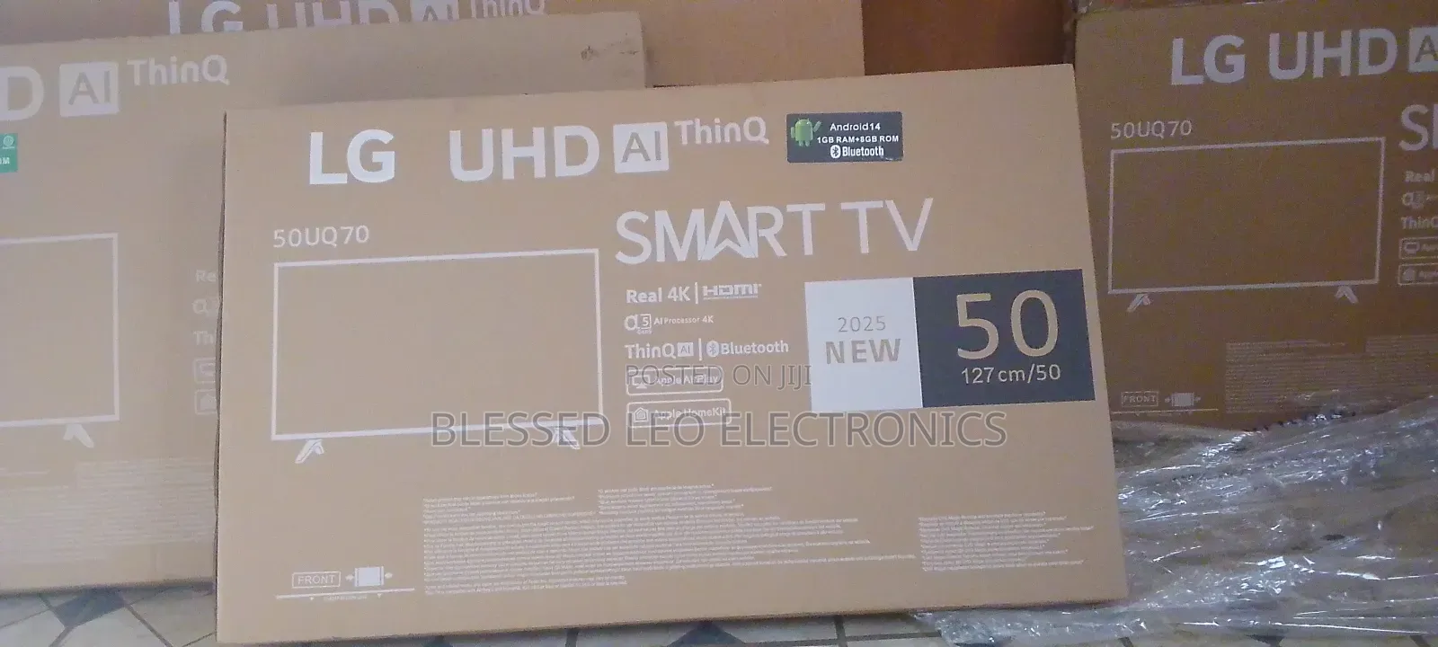 50 Inches Ventilator Vibrant Tv