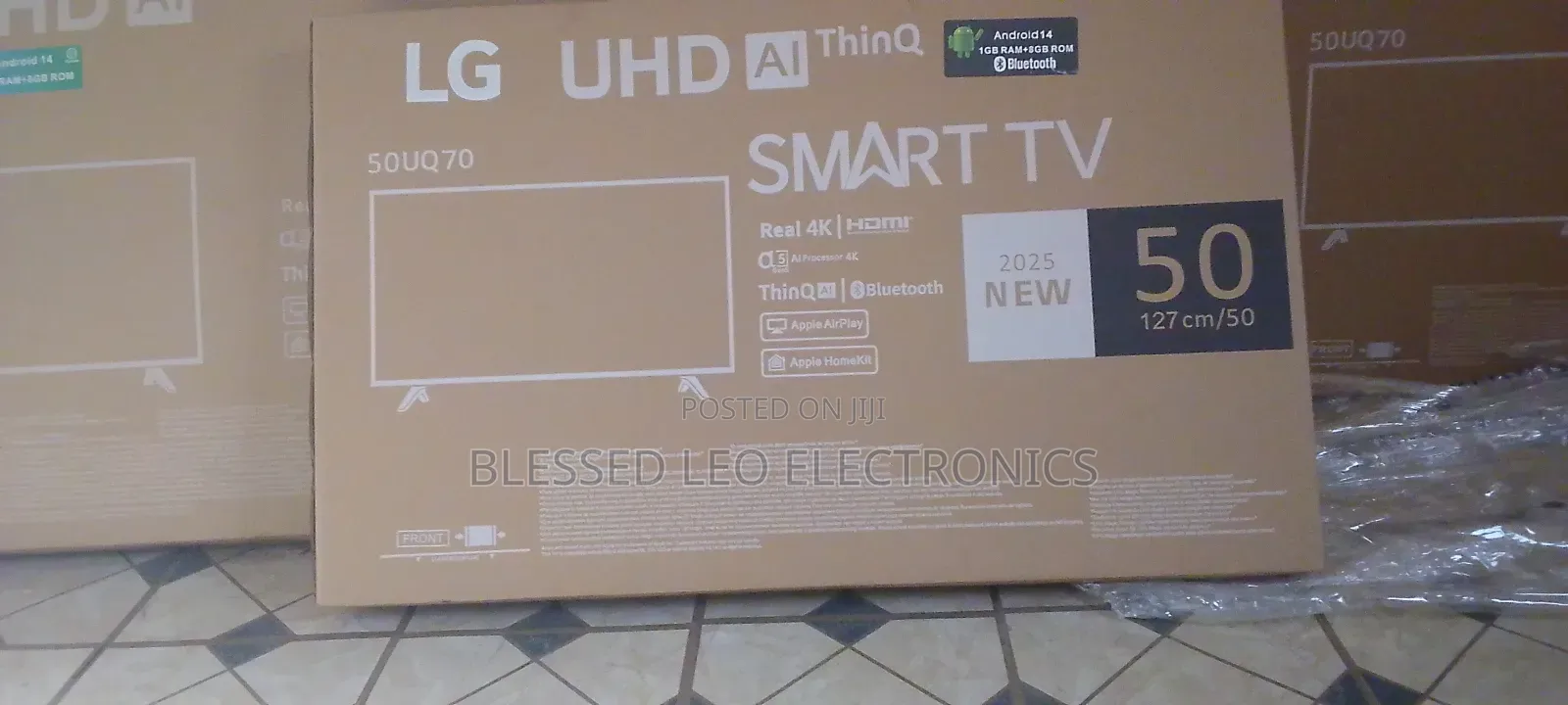 50 Inches Ventilator Vibrant Tv