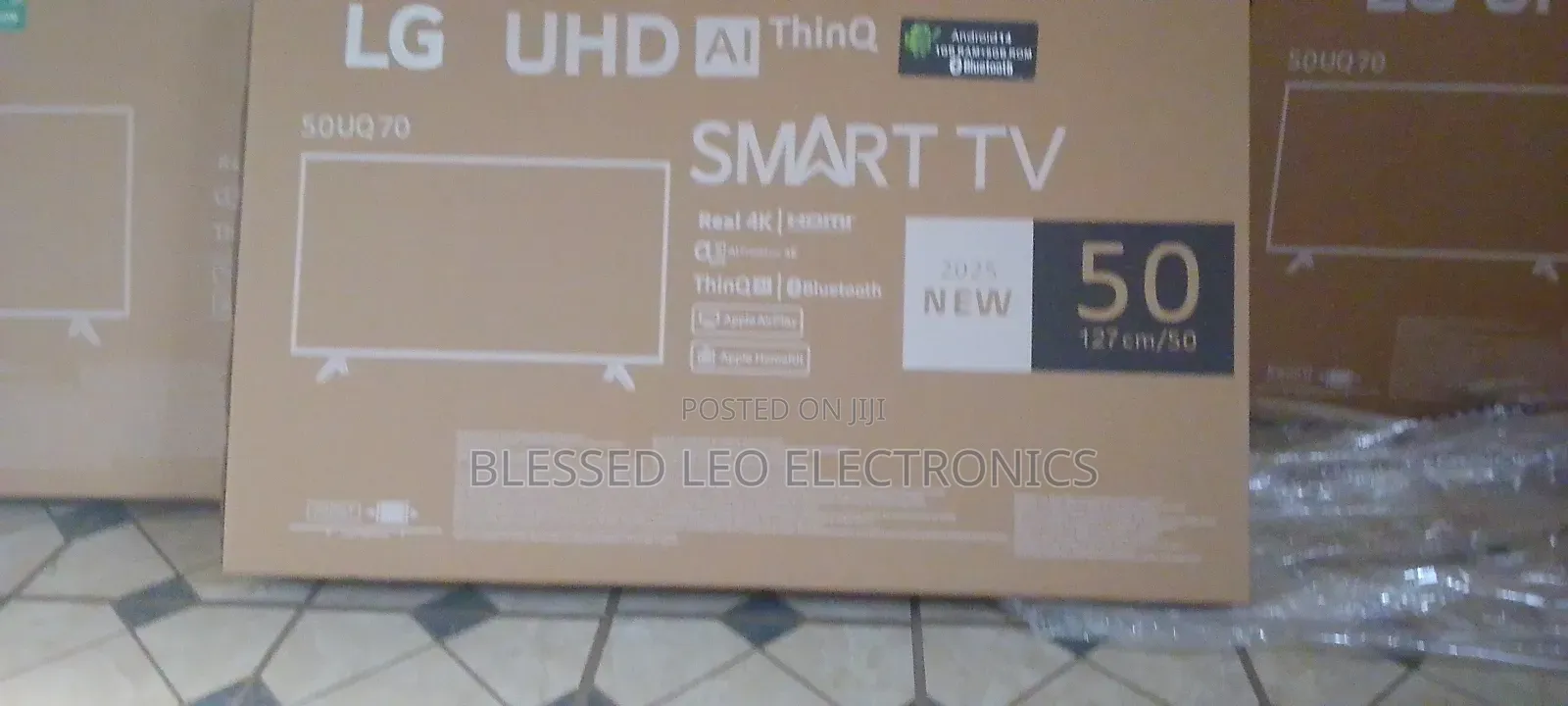 50 Inches With GTC Inbuilt Tv