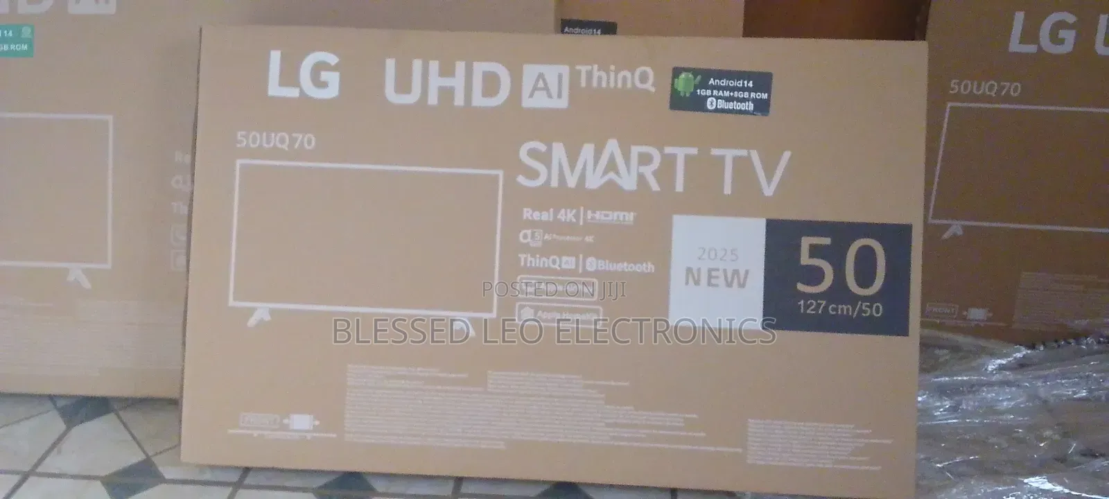 50 Inches With GTC Inbuilt Tv