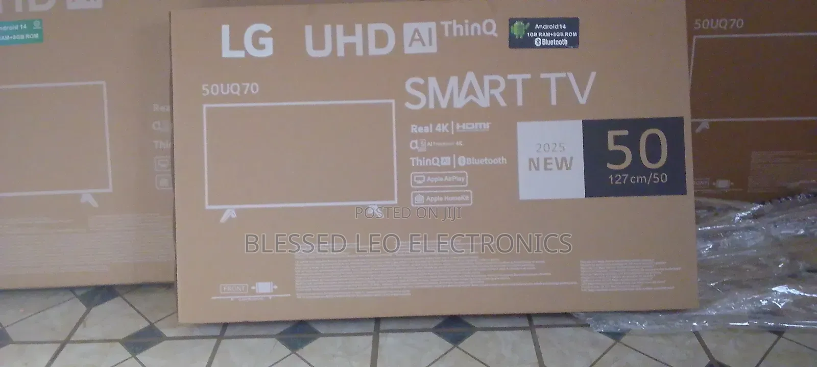 50 Inches With Inbuilt Wifi H Connection