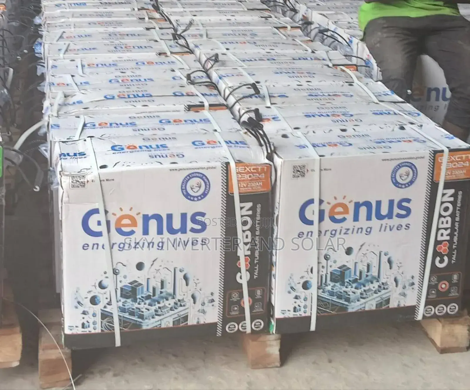 230ah/12v Genus (Promo)Tubular( Carbon ) Battery