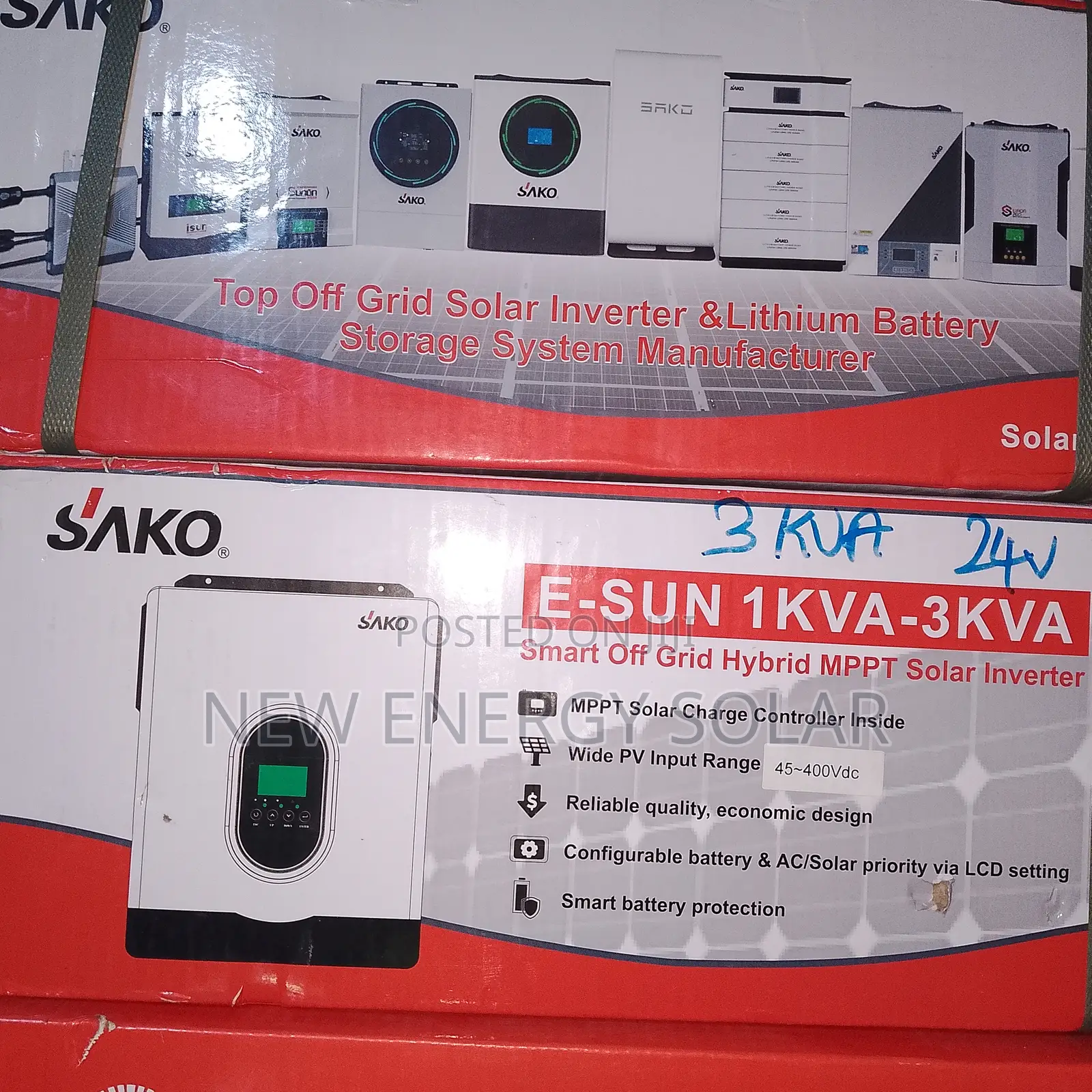 Sako 3kva 24v Solar Hybrid Inverter