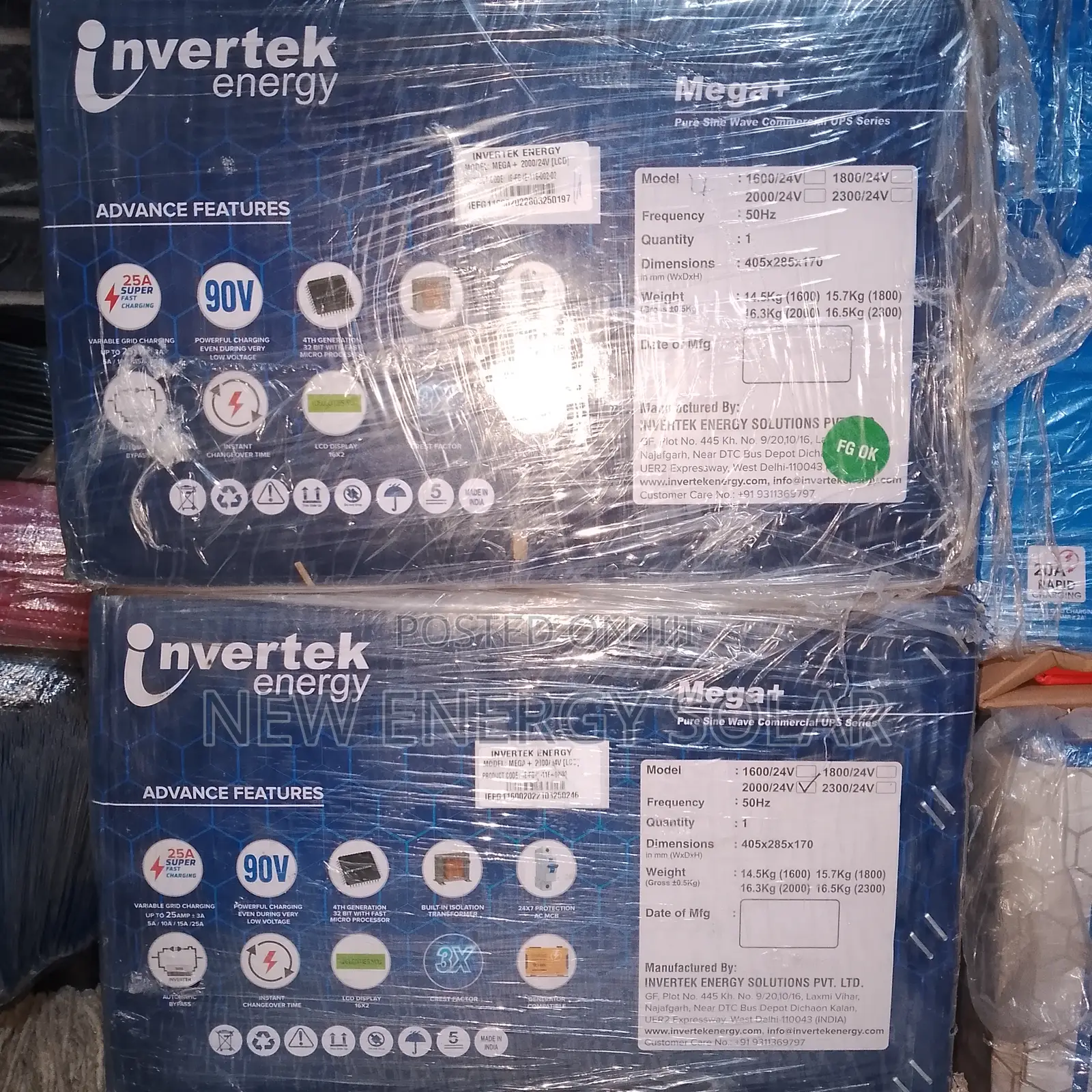 Invertek 2kva 24v Solar Inverter