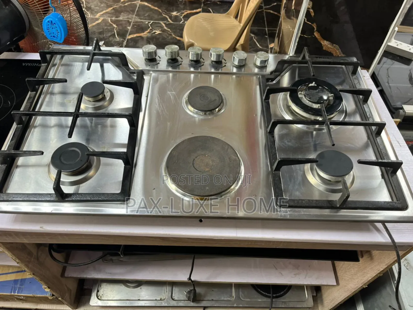 6 Burner Gas and Electric Hot Plate With Warranty