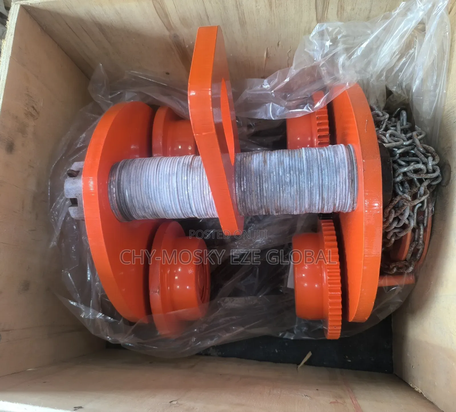 Geared Beam Chain Trolley (10tonx3mtrs)