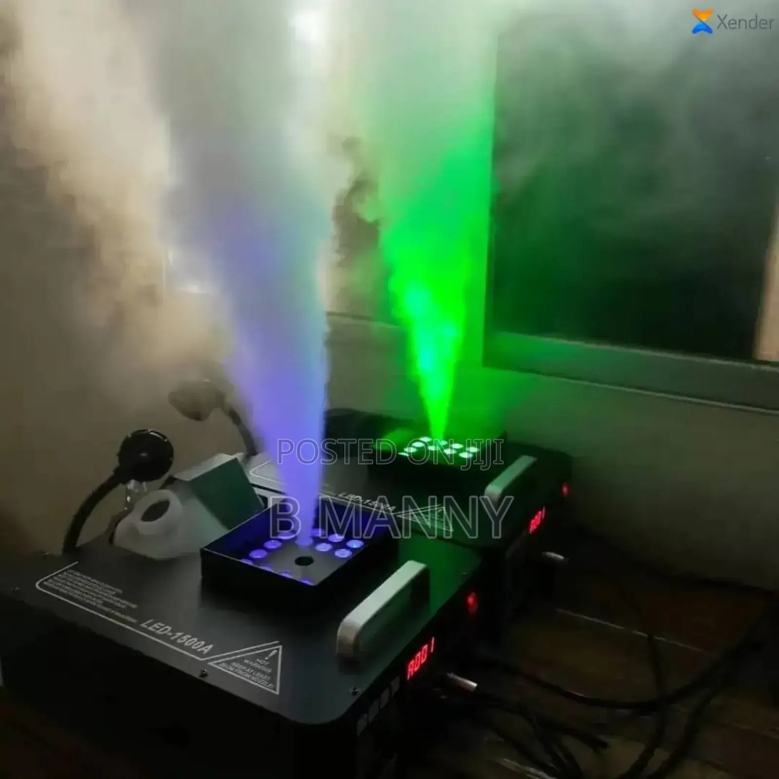 Smoke Machine 1,500 Watts Vertical