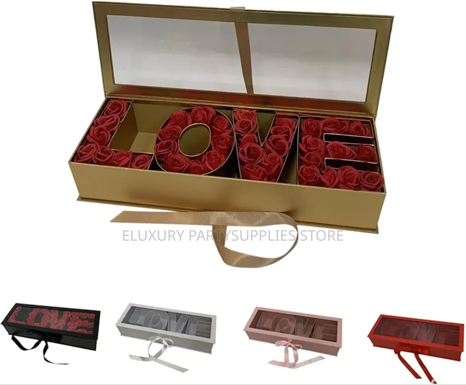 Transparent Love Box Valentine Box