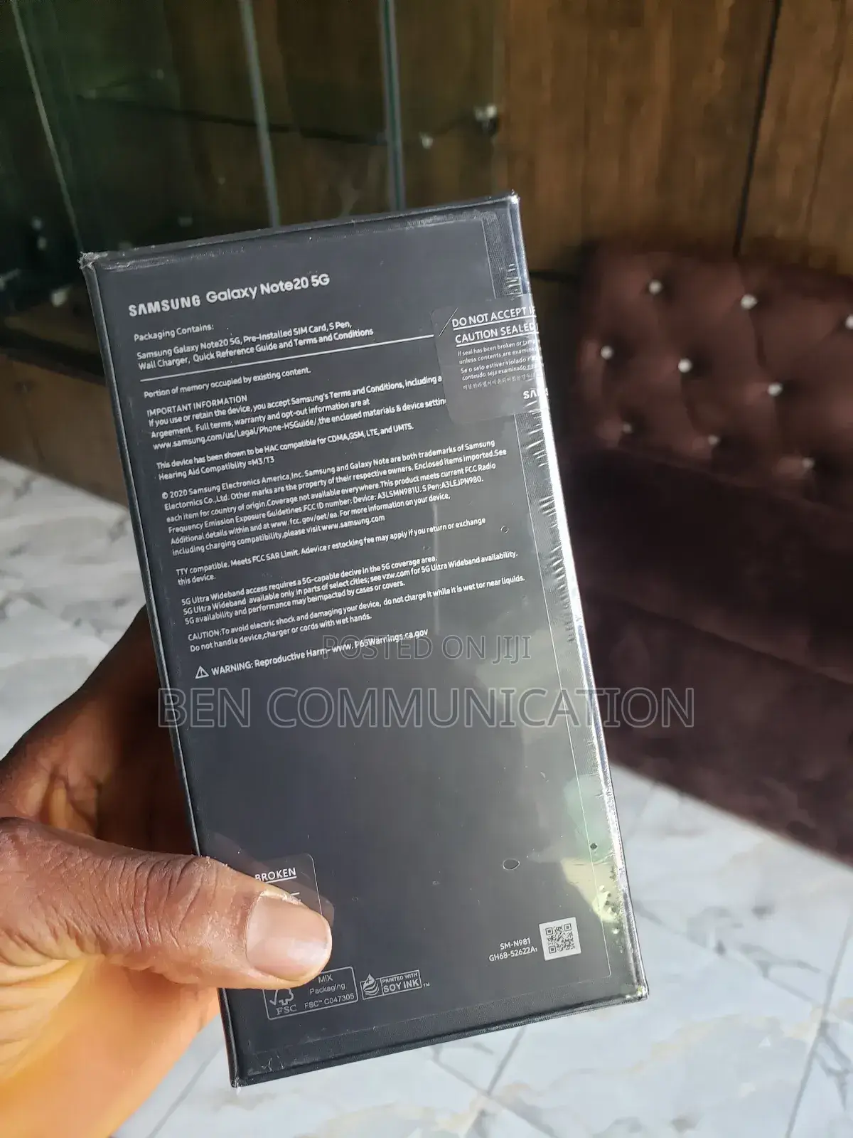 New Samsung Galaxy Note 20 Ultra 256 GB Gold