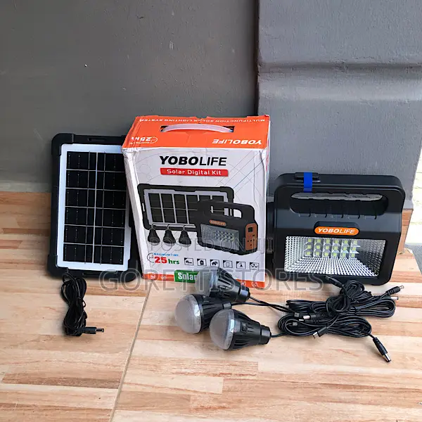 Multifunctional Solar Digital Kit/Lighting System Lm 3620