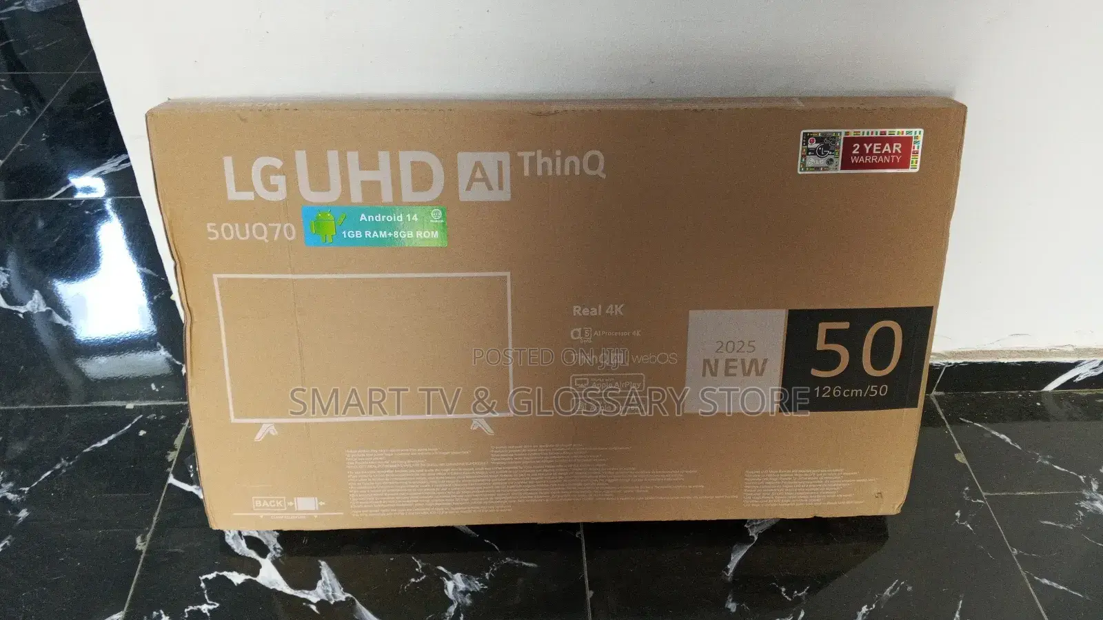 50 Inches Smart Tv With Amazing Applications Fast Browsing Apps