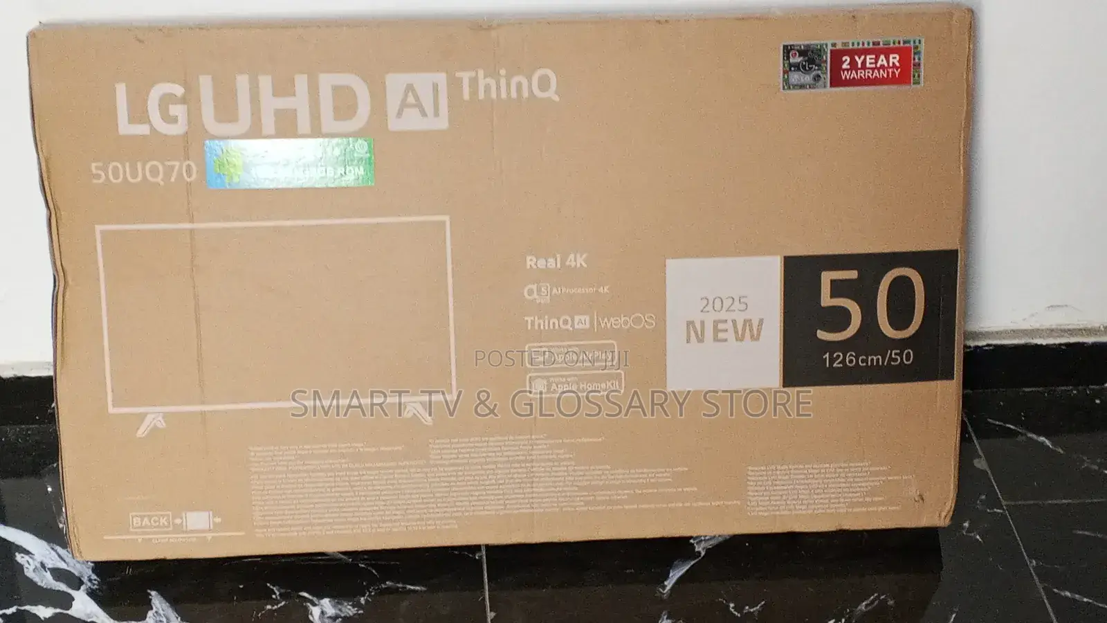 50 Inches Smart Tv Stunning Visuals With Sharp Contrast Ub Movie