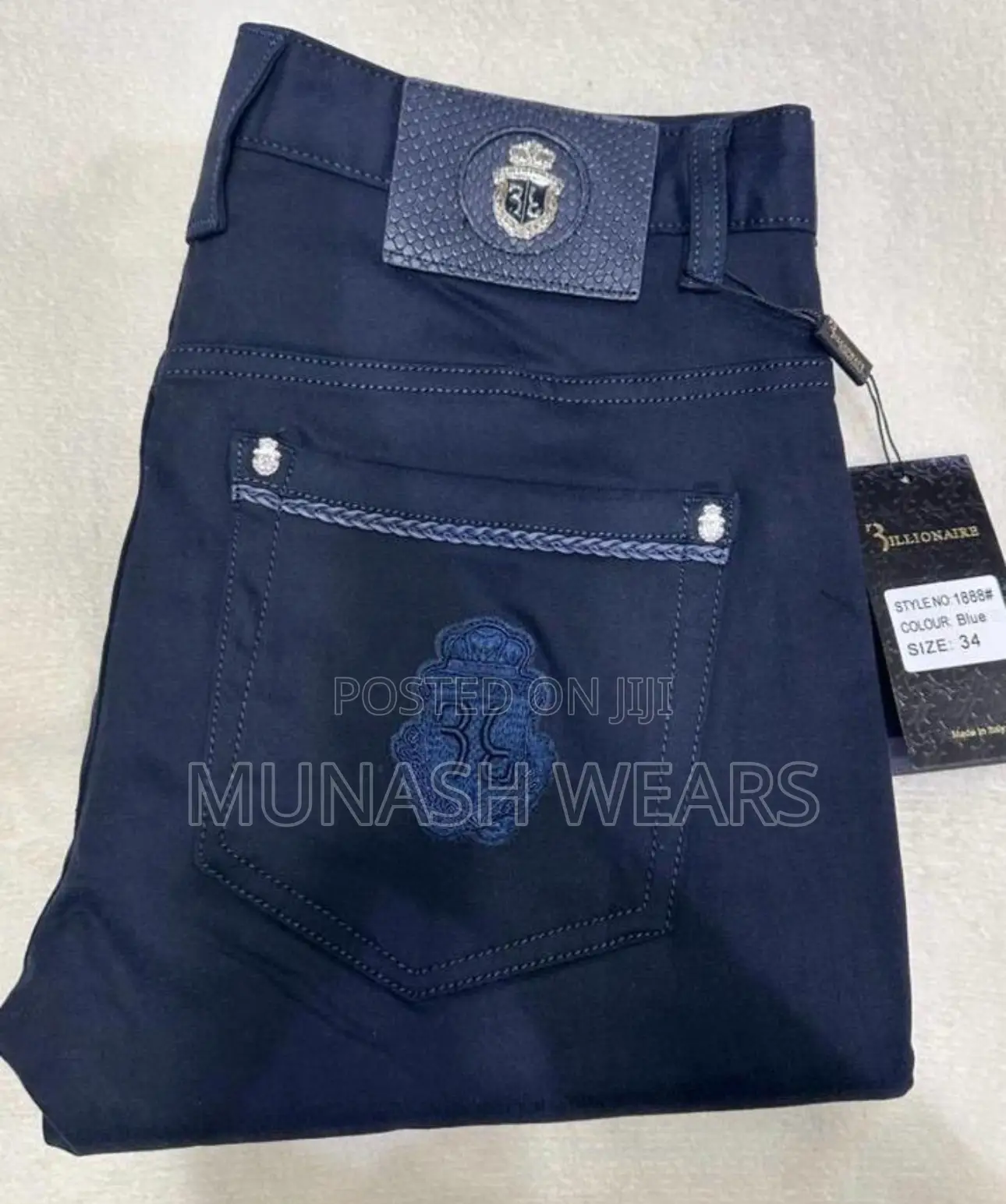 Billionare Classic Jean 32-42 Available