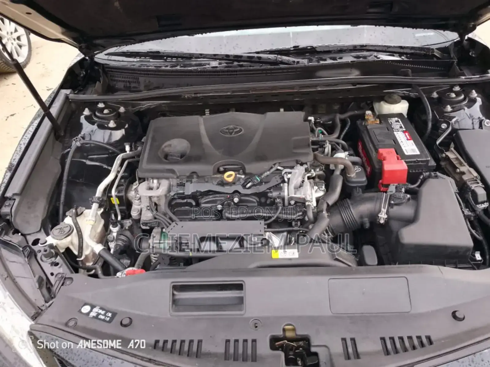 Toyota Camry XLE FWD (2.5L 4cyl 8AM) 2018 Black