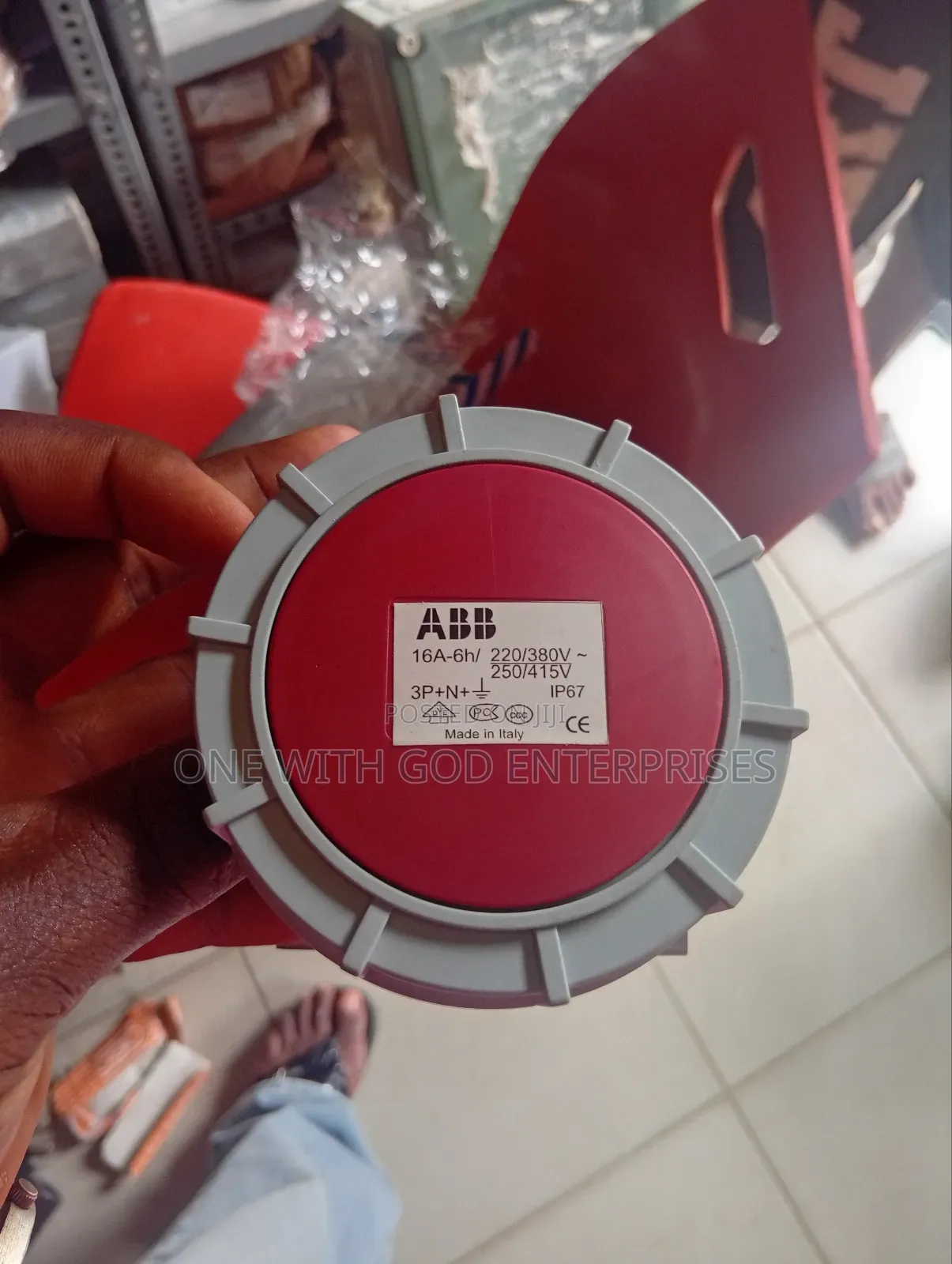 16amps 3 Phase Industrial Socket Abb