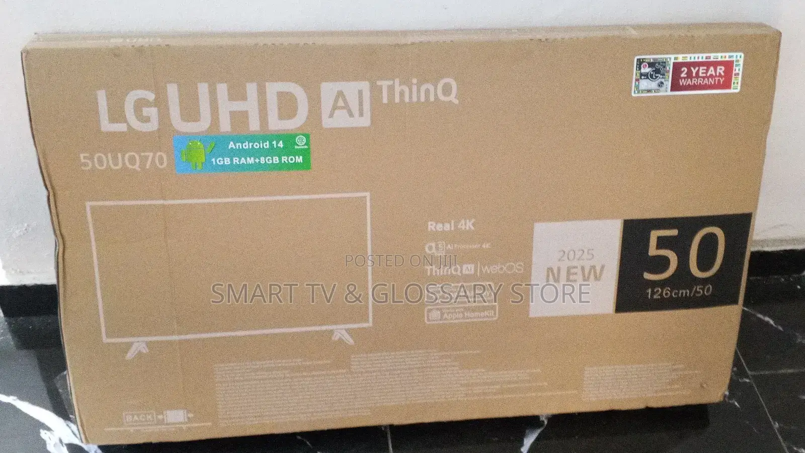 50 Inches Smart Tv With Youtube Google And Netflix