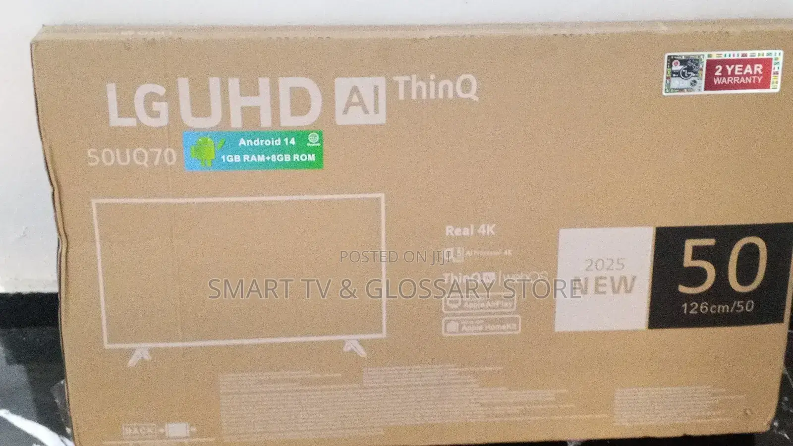 50 Inches Smart Tv With Youtube Google And Netflix
