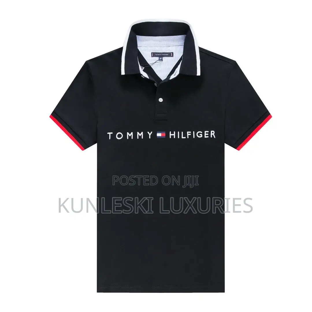 Quality Tommy Hilfiger Design Collar Neck