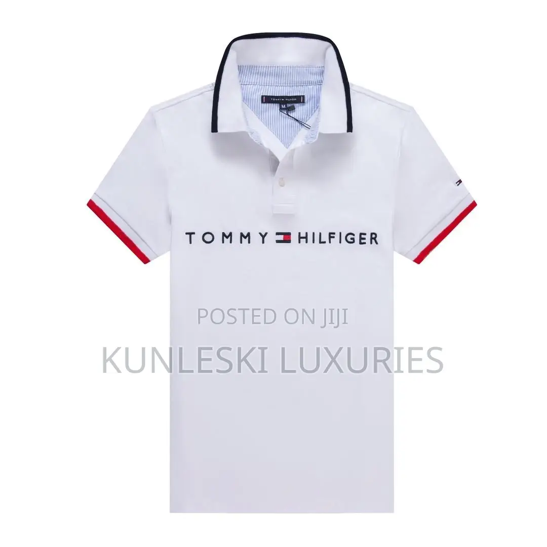 Quality Tommy Hilfiger Design Collar Neck
