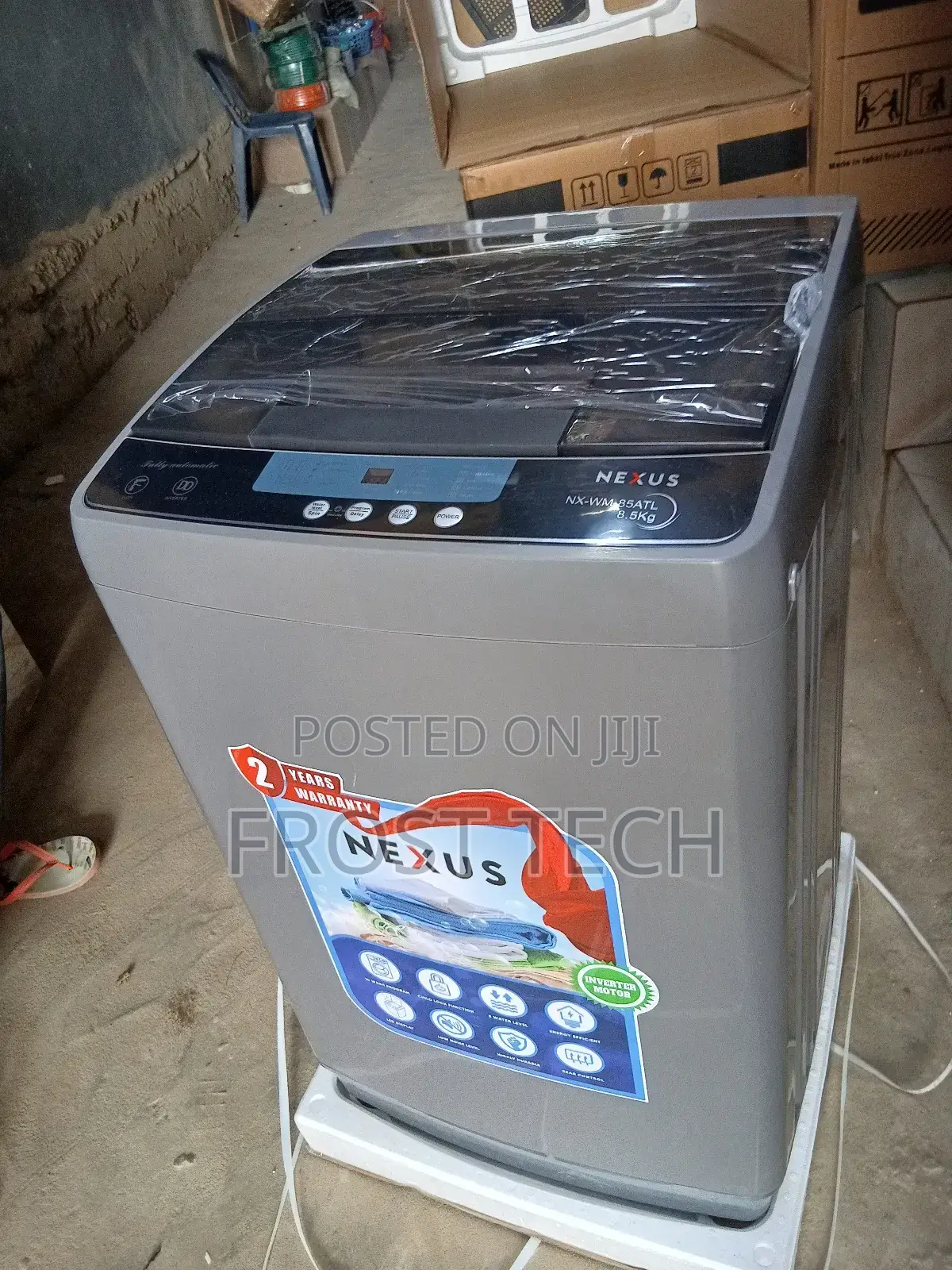 Nexus 8kg Top Loader Automatic Washing Machine