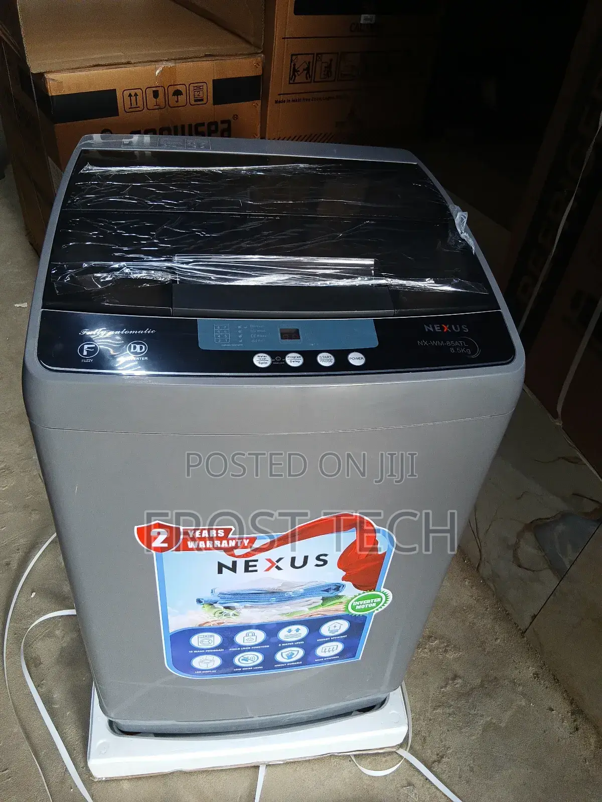 Nexus 8kg Top Loader Automatic Washing Machine