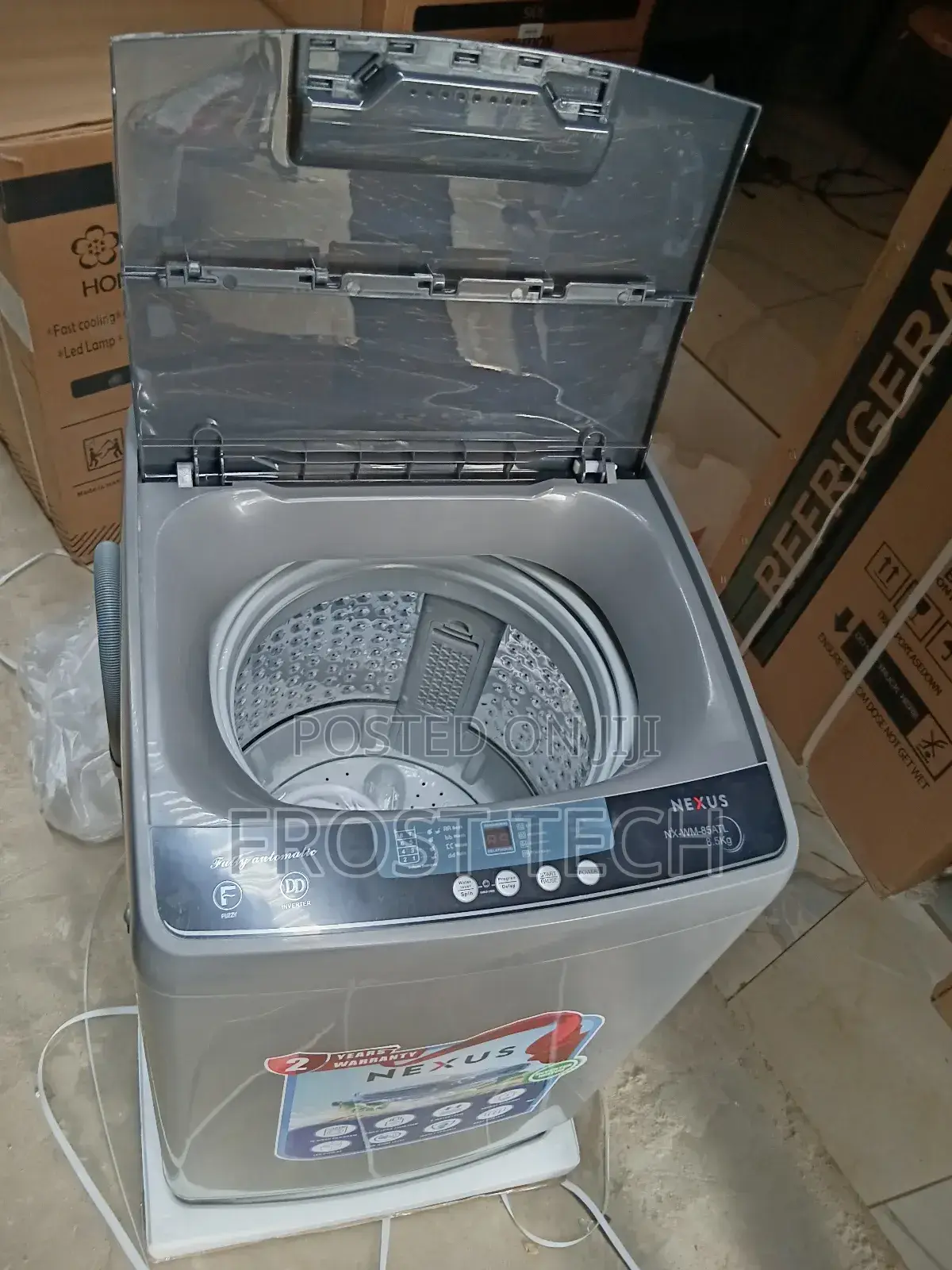 Nexus 8kg Top Loader Automatic Washing Machine