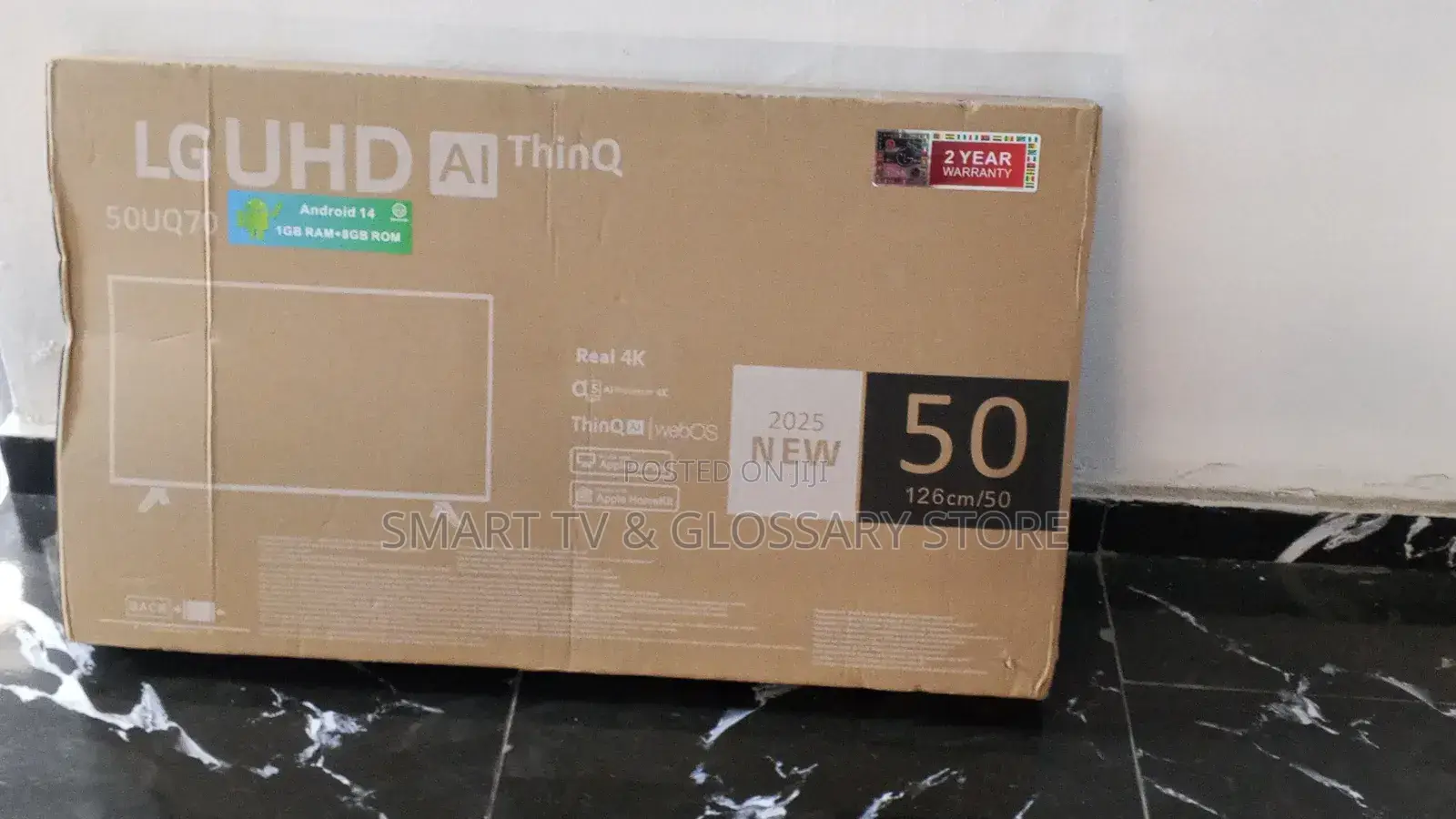 50 Inches Lg Smart With Ai Thinq, Apple Homekit