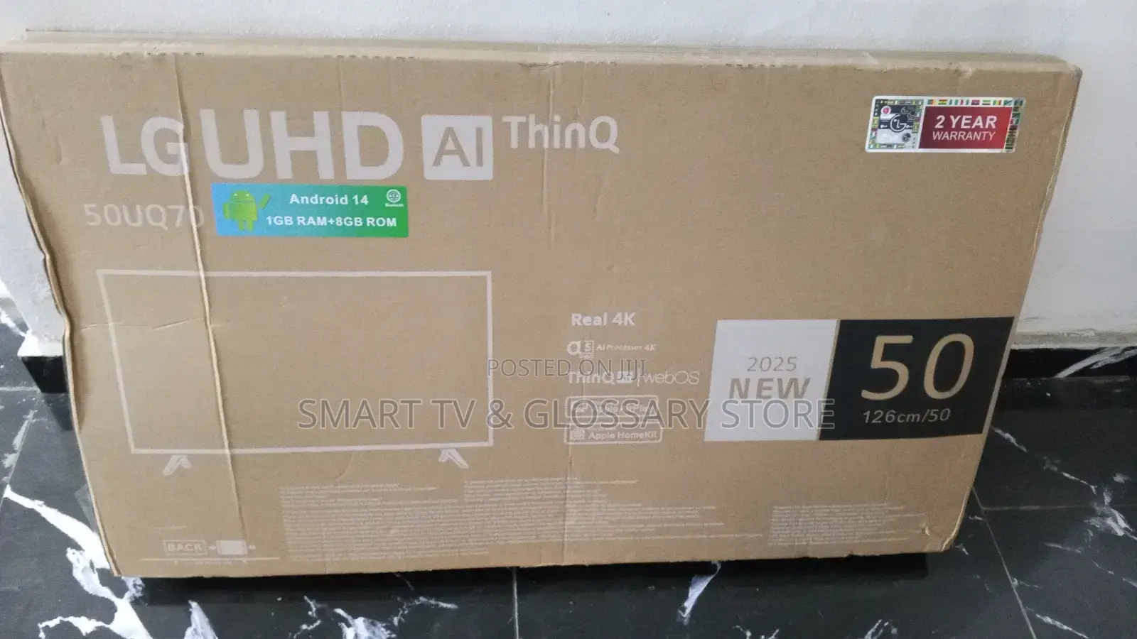 50 Inches Smart Tv Sharp Contrast 4k Ultra Uhd Screen Transition