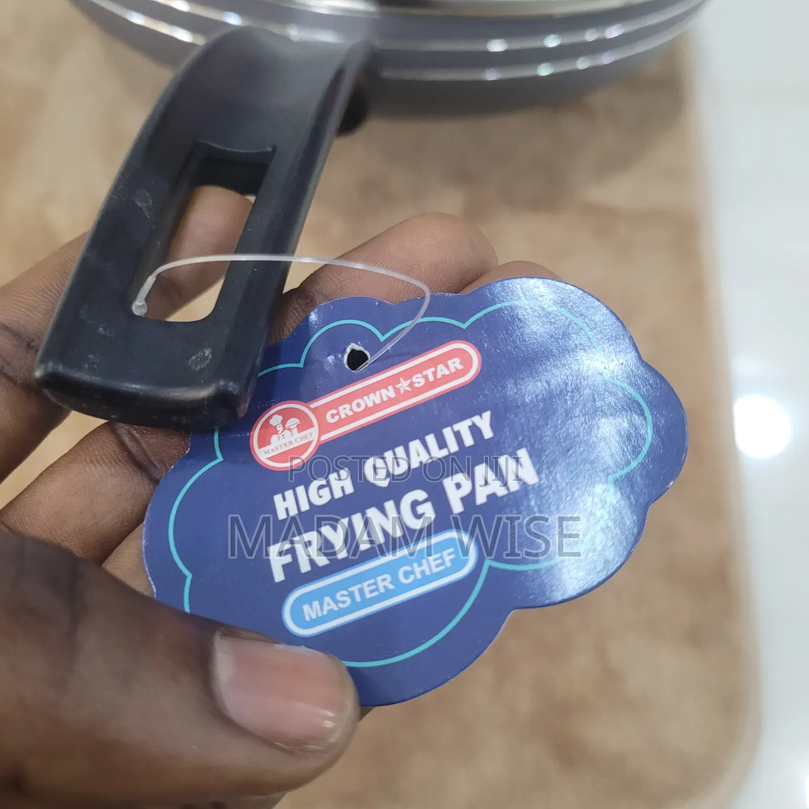 High Quality Frying Pan. Non-Stick Dyflon Coating(Master Chef)