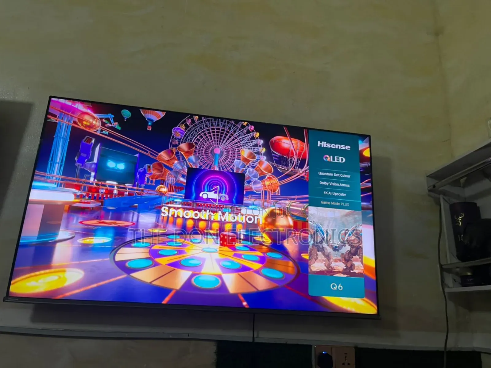 Hisense 55 Inch Qled Full Smart Tv (Q6)2025 Model