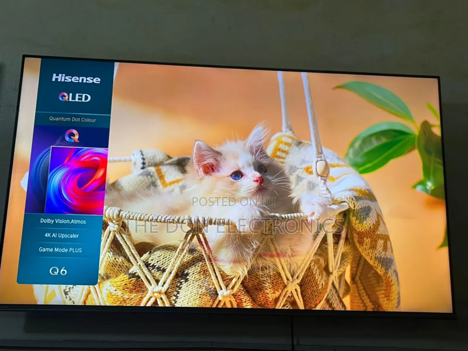 Hisense 55 Inch Qled Full Smart Tv (Q6)2025 Model
